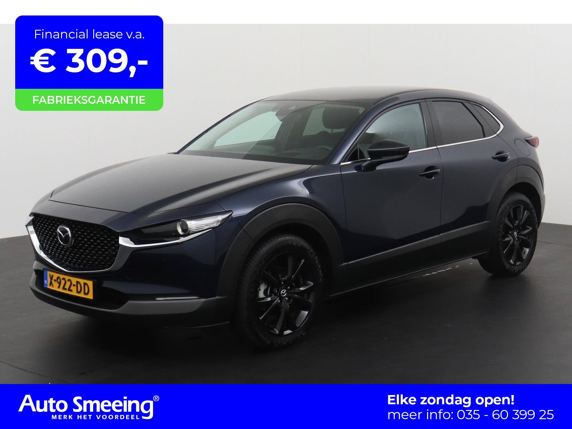 Mazda CX-30 2.0 e-SkyActiv-G Homura | Head-up display | Blind Spot | Cruise control adaptief | Zondag Open!