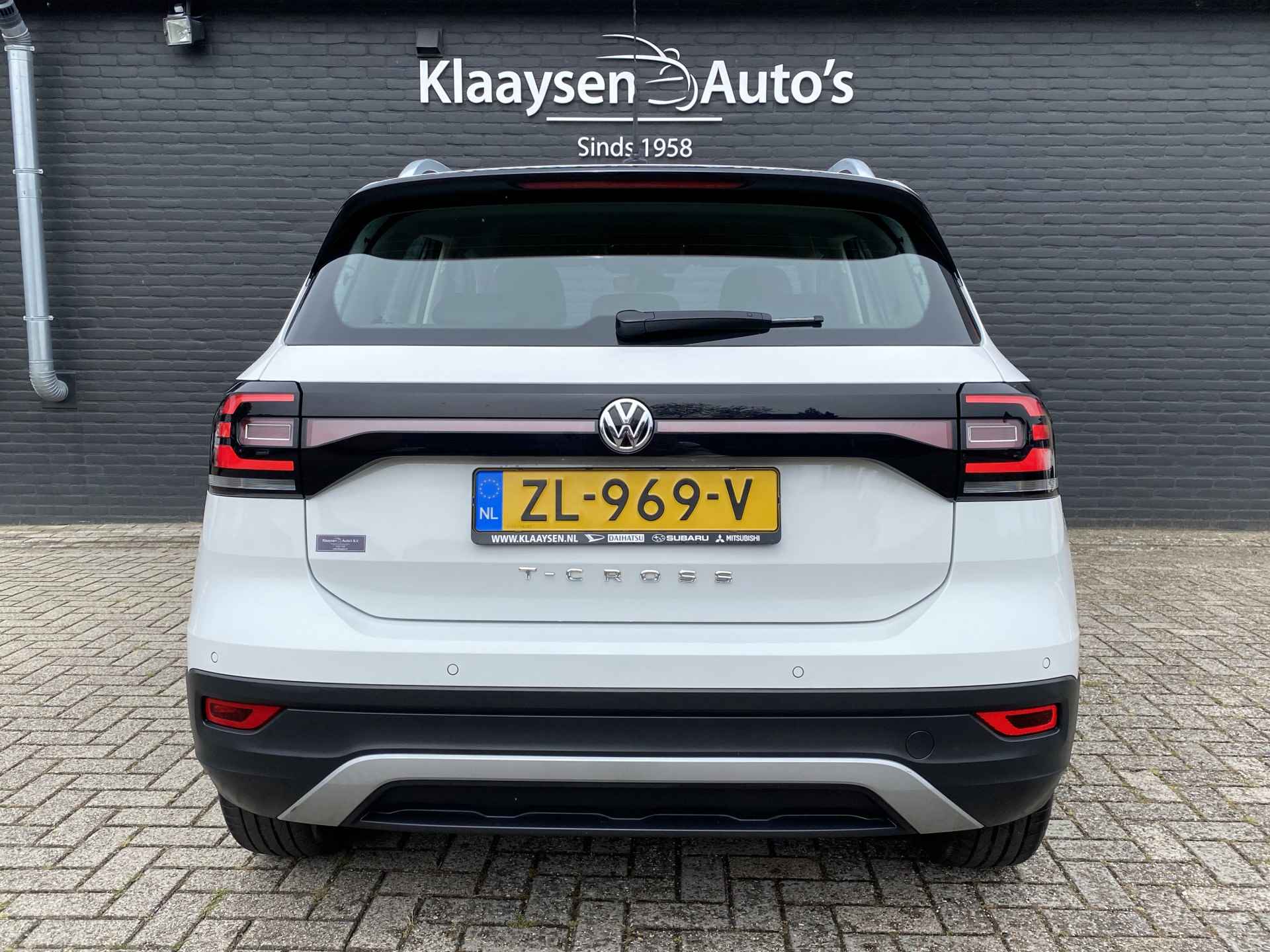 Volkswagen T-Cross 1.0 TSI Style 116 pk | navigatie | climate control | adaptieve cruise | apple carplay | parkeersensoren - 7/41