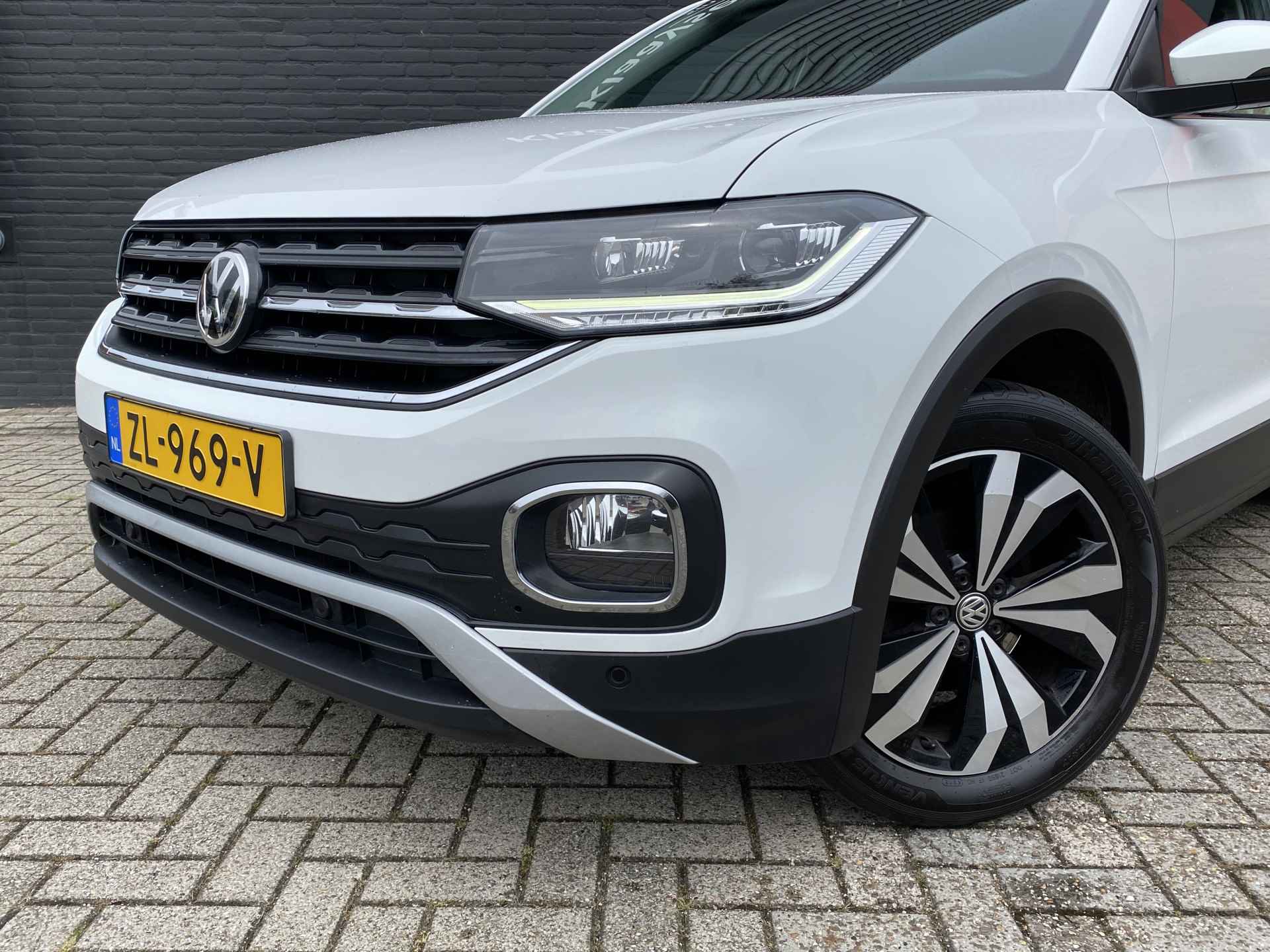 Volkswagen T-Cross 1.0 TSI Style 116 pk | navigatie | climate control | adaptieve cruise | apple carplay | parkeersensoren - 10/41