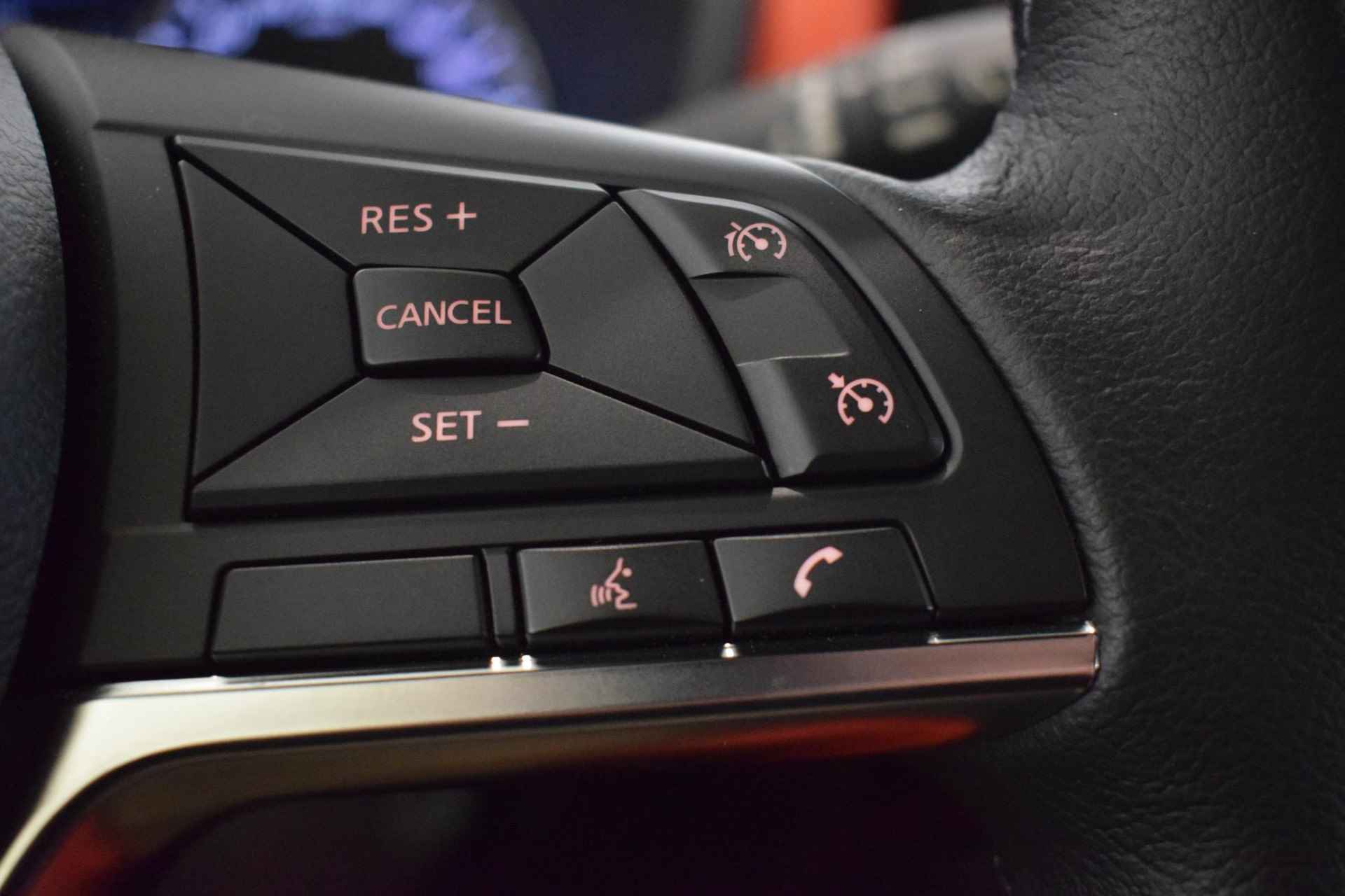 Nissan Juke 1.0 DIG-T N-Design | Achteruitrijcamera | Parkeersensoren | Bose audio | Cruise control | Navigatie | USB-aansluiting | Apple Carplay/Android auto | Lane keep assist | Keyless entry | Automatische regen/licht sensor | - 43/50