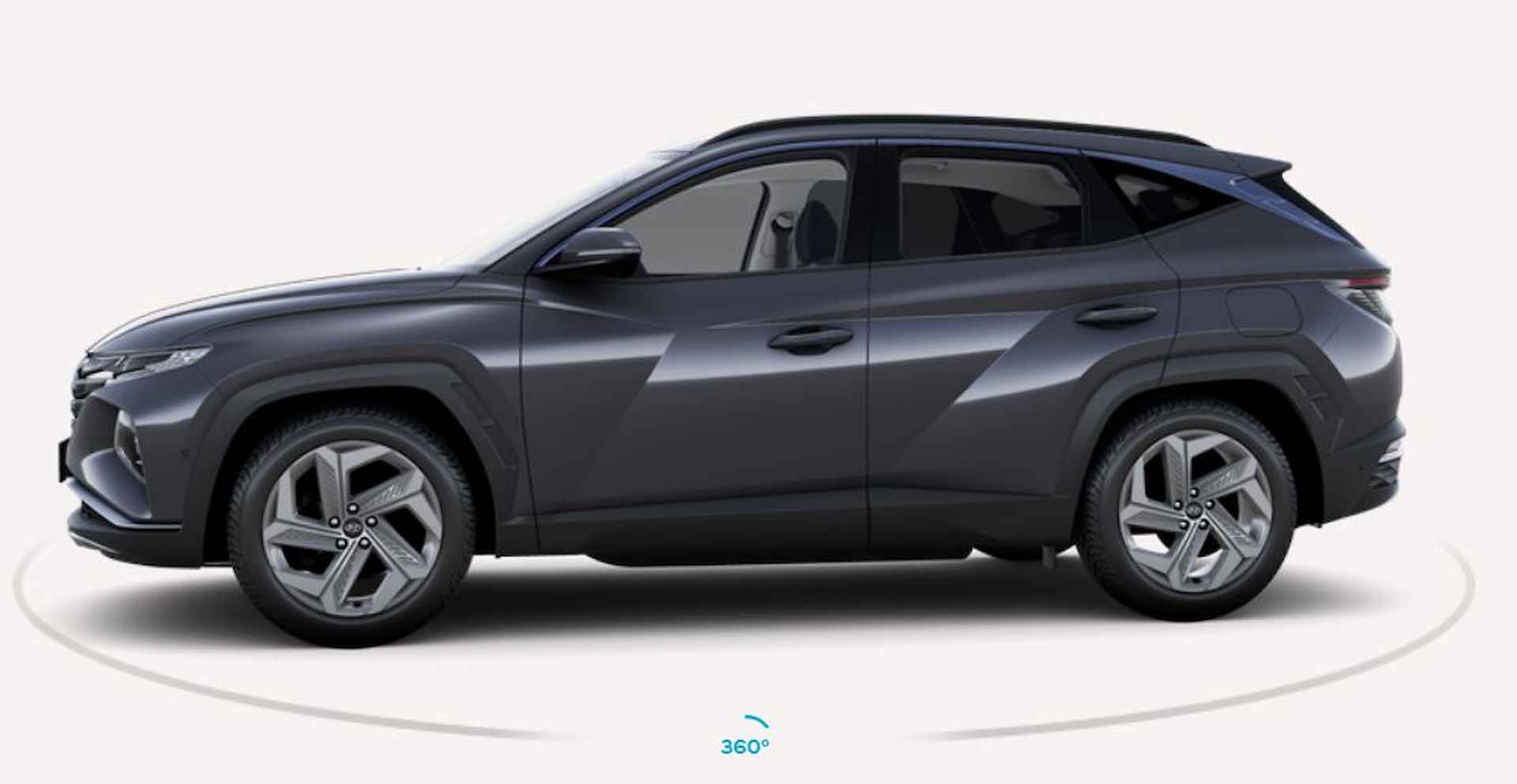 Hyundai Tucson 1.6 T-GDI PHEV Premium 4WD VAN €52.730 VOOR €44.545,- Dark Knight - 2/22