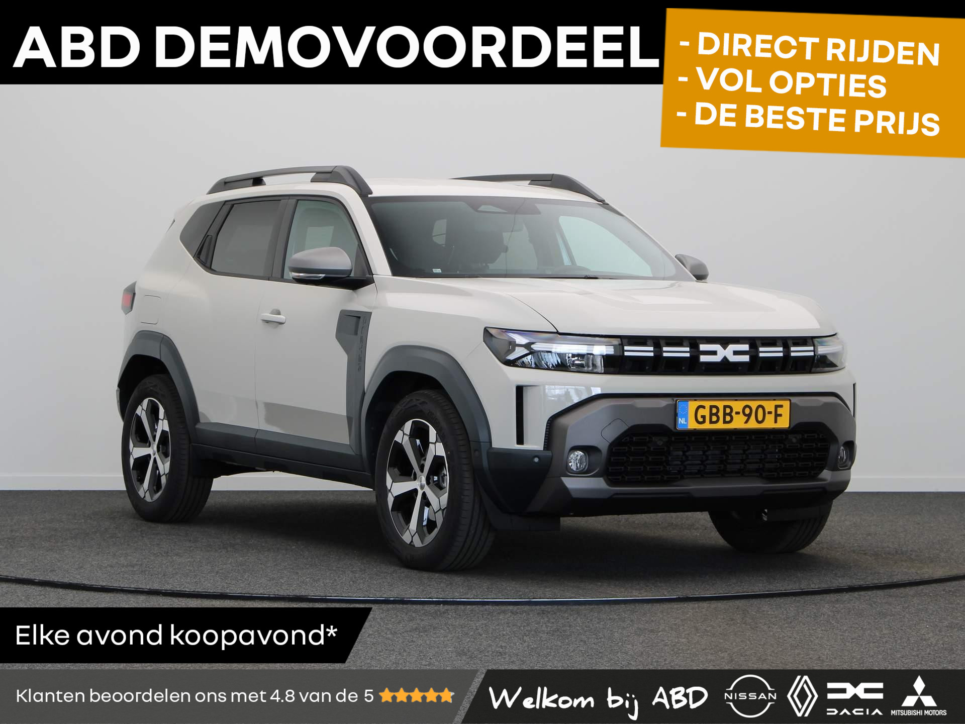 Dacia Duster Hybrid 140pk Journey | Dacia Experience Days | Multiview Camera | Draadloze smartphone lader | Android Auto | Apple Carplay |