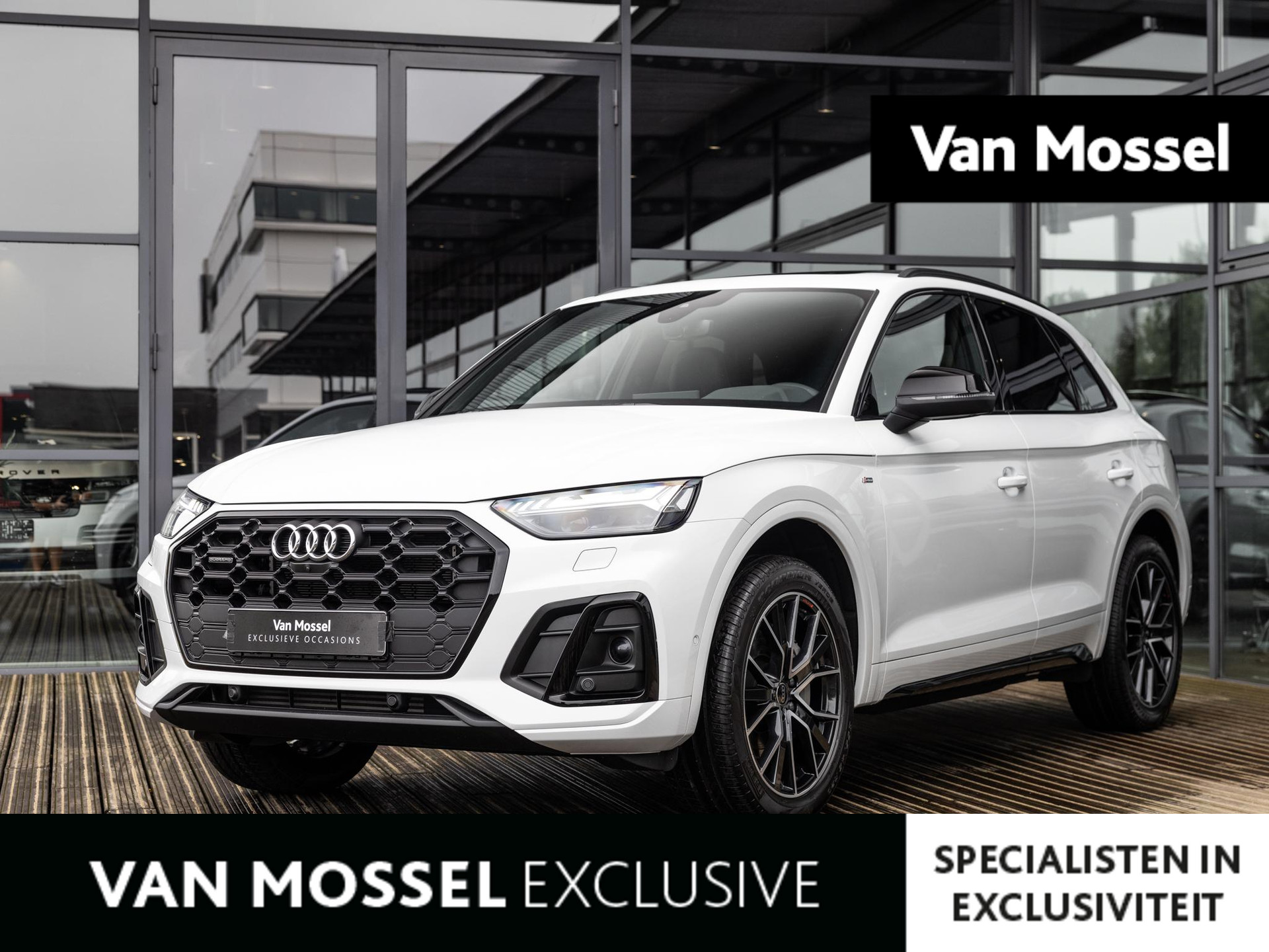 Audi Q5 55 TFSI e S edition Competition | PANORAMA/SCHUIF-KANTELDAK | B&O SOUNDSYSTEM | ZWART OPTIEK | 20 INCH | 2 X S-LINE | 360 CAMERA | ADAPTIVE CRUISE CONTROL | APPLE CARPLAY | LED MATRIX |