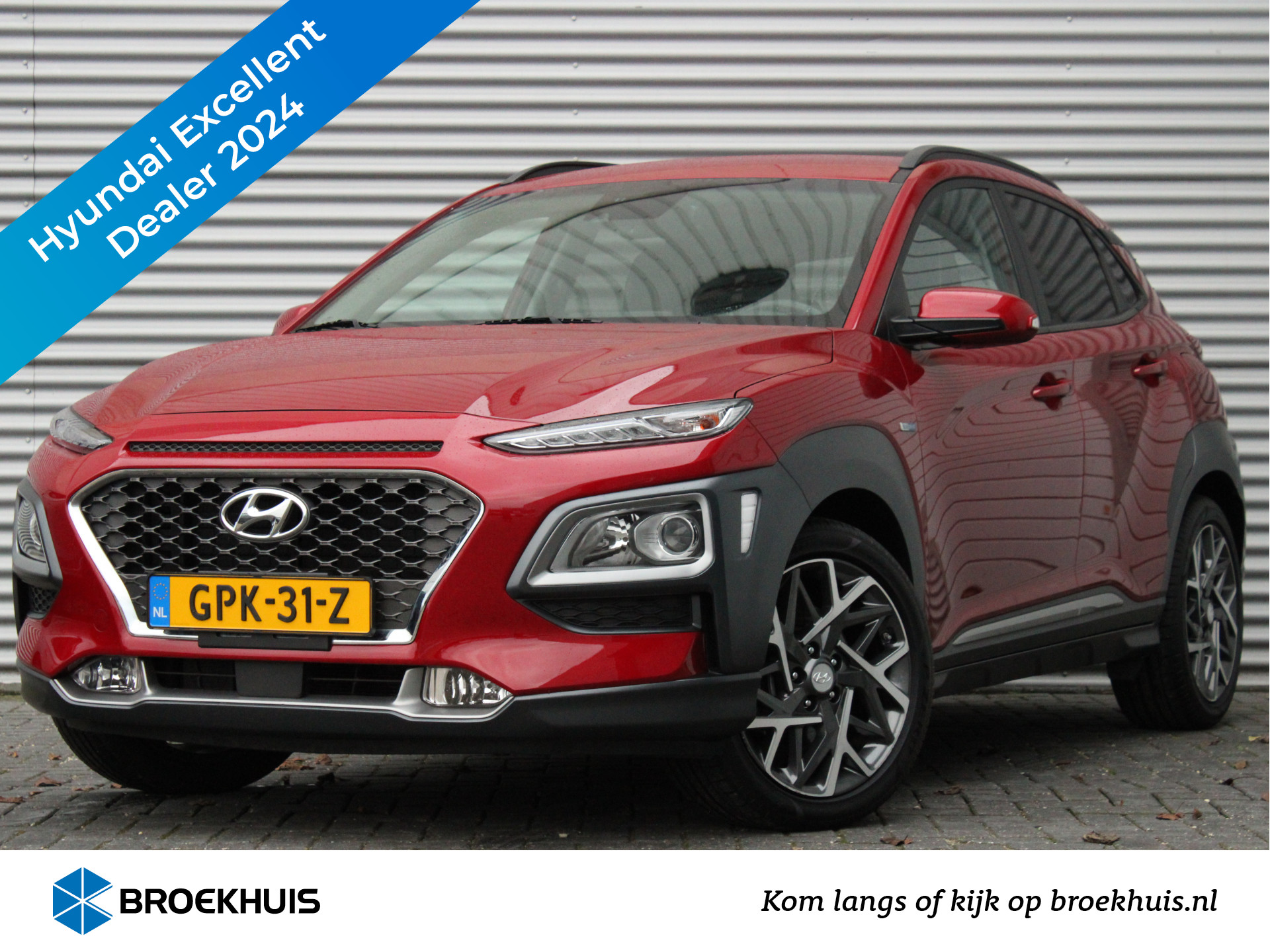 Hyundai KONA 1.6 GDI HEV Fashion 140pk Automaat | Navigatie | Half-Leder | Blind-Spot | Keyless Entry | Achteruitrijcamera | Climate Control