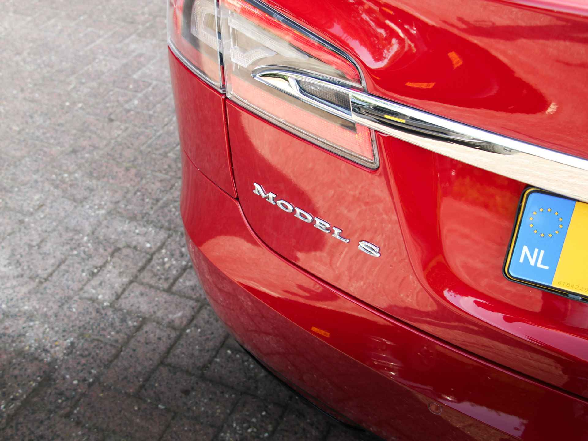 Tesla Model S 100D Enhanced Autopilot | Panoramadak | Carbon interieuraccenten | Ivoor bekleding | - 35/39