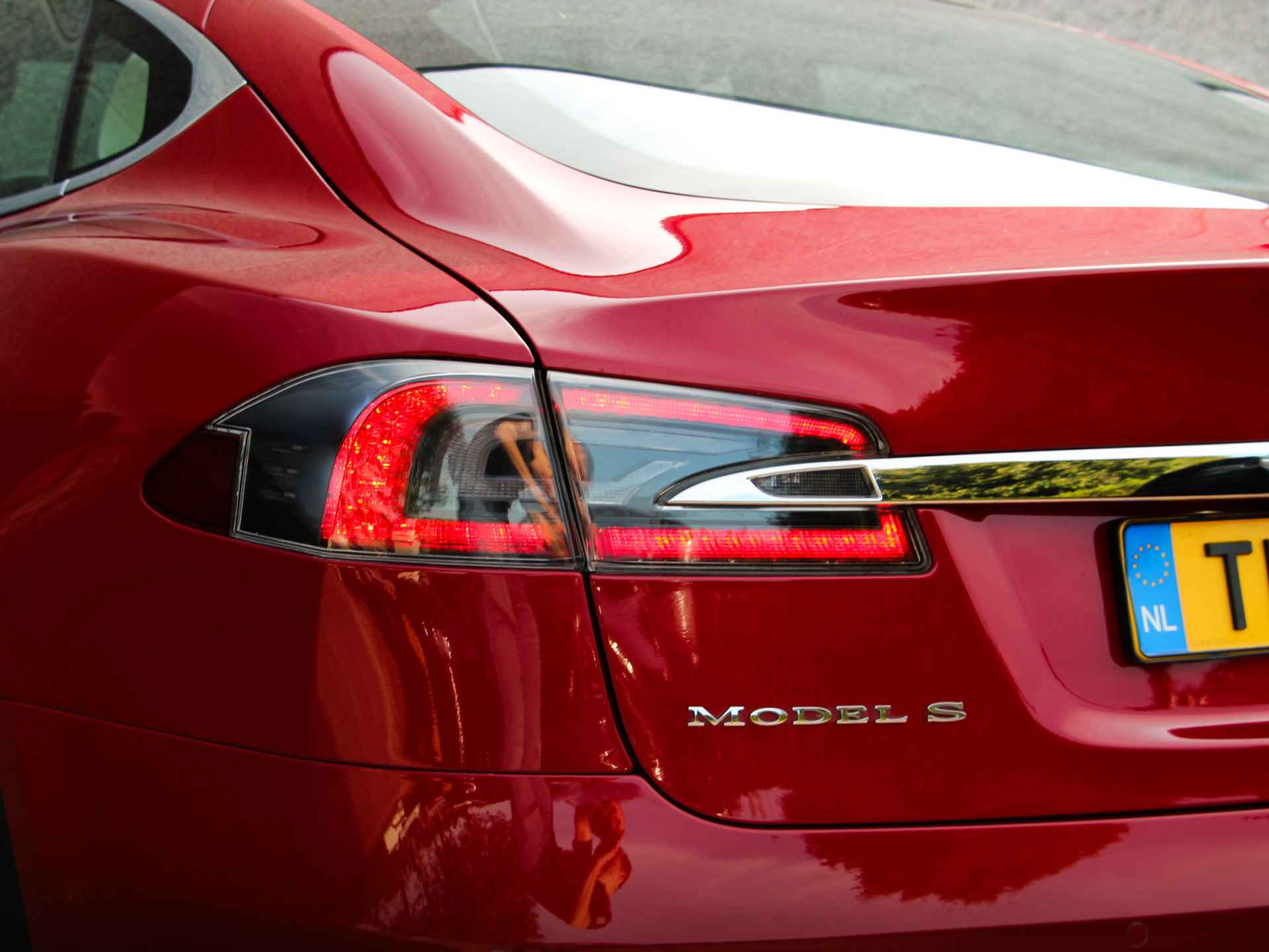 Tesla Model S 100D Enhanced Autopilot | Panoramadak | Carbon interieuraccenten | Ivoor bekleding | - 36/39