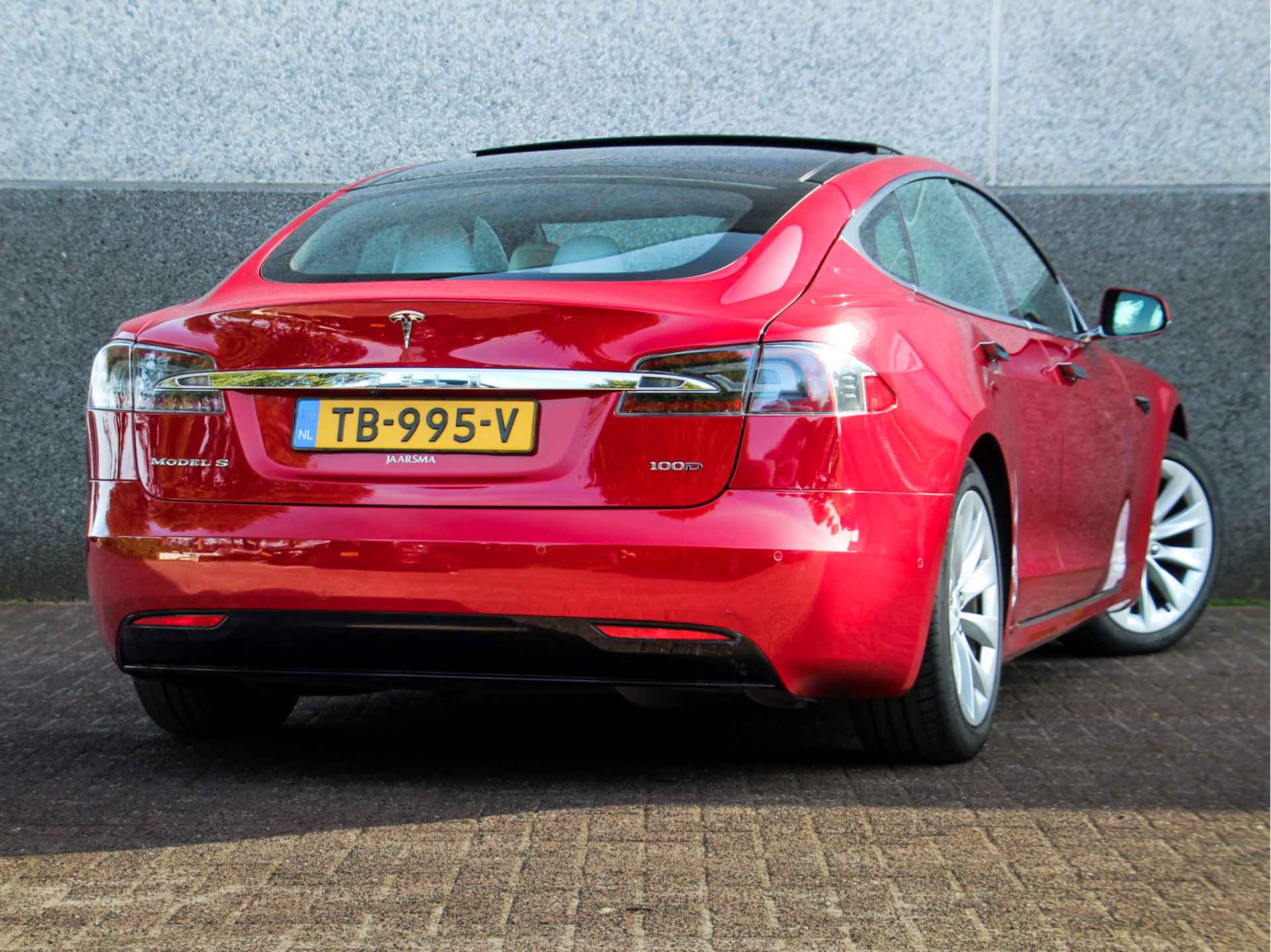 Tesla Model S 100D Enhanced Autopilot | Panoramadak | Carbon interieuraccenten | Ivoor bekleding | - 3/39