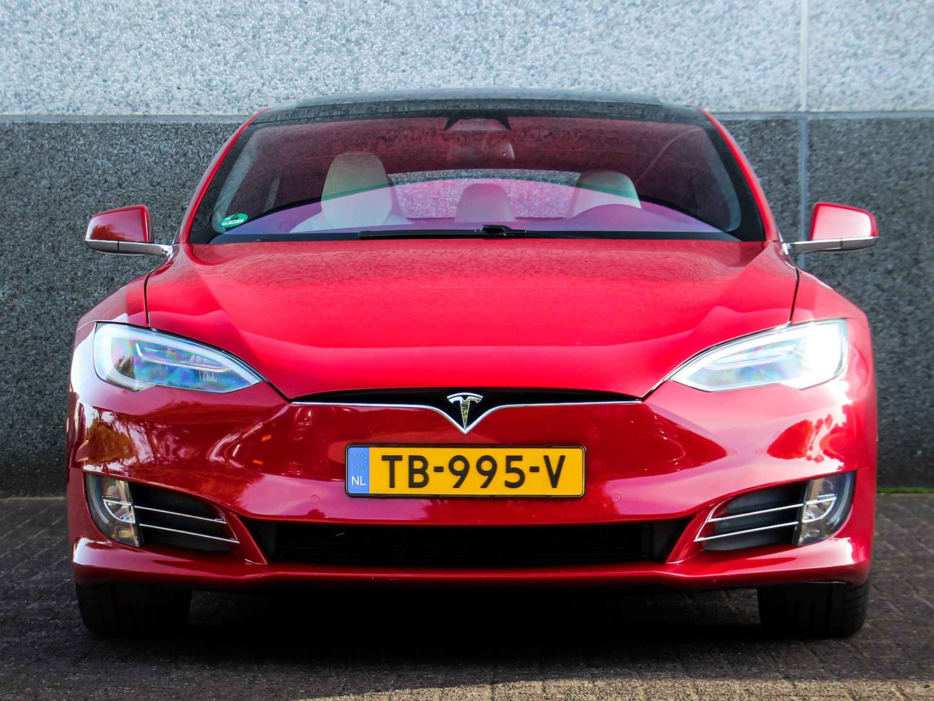 Tesla Model S 100D Enhanced Autopilot | Panoramadak | Carbon interieuraccenten | Ivoor bekleding | - 5/39