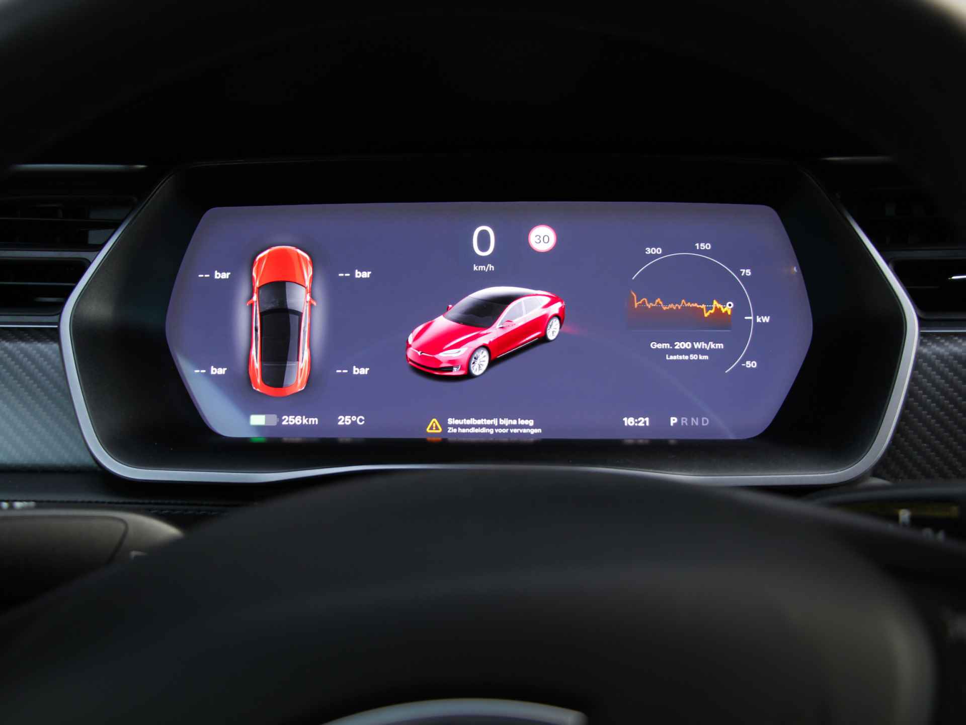 Tesla Model S 100D Enhanced Autopilot | Panoramadak | Carbon interieuraccenten | Ivoor bekleding | - 9/39