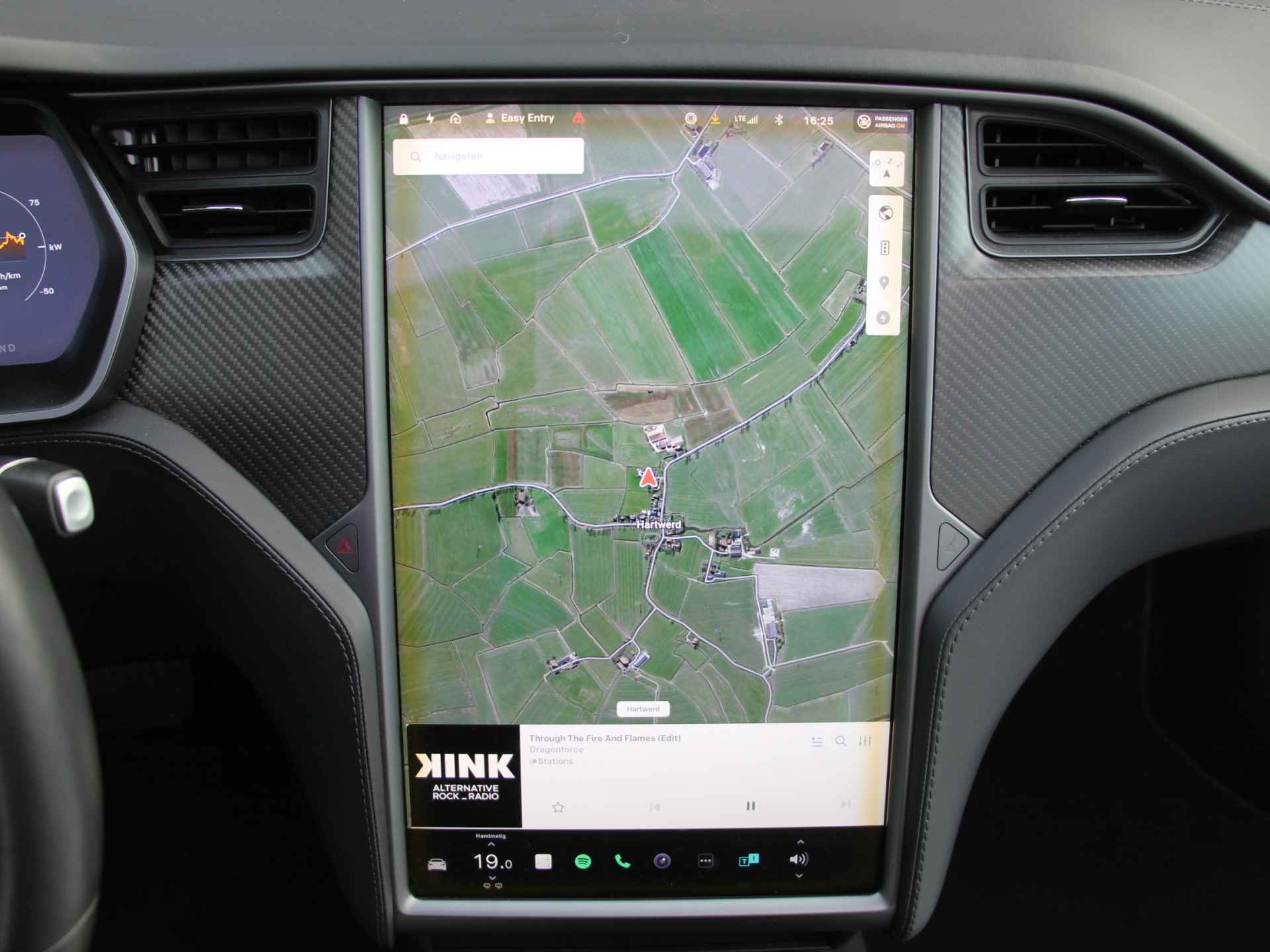 Tesla Model S 100D Enhanced Autopilot | Panoramadak | Carbon interieuraccenten | Ivoor bekleding | - 14/39