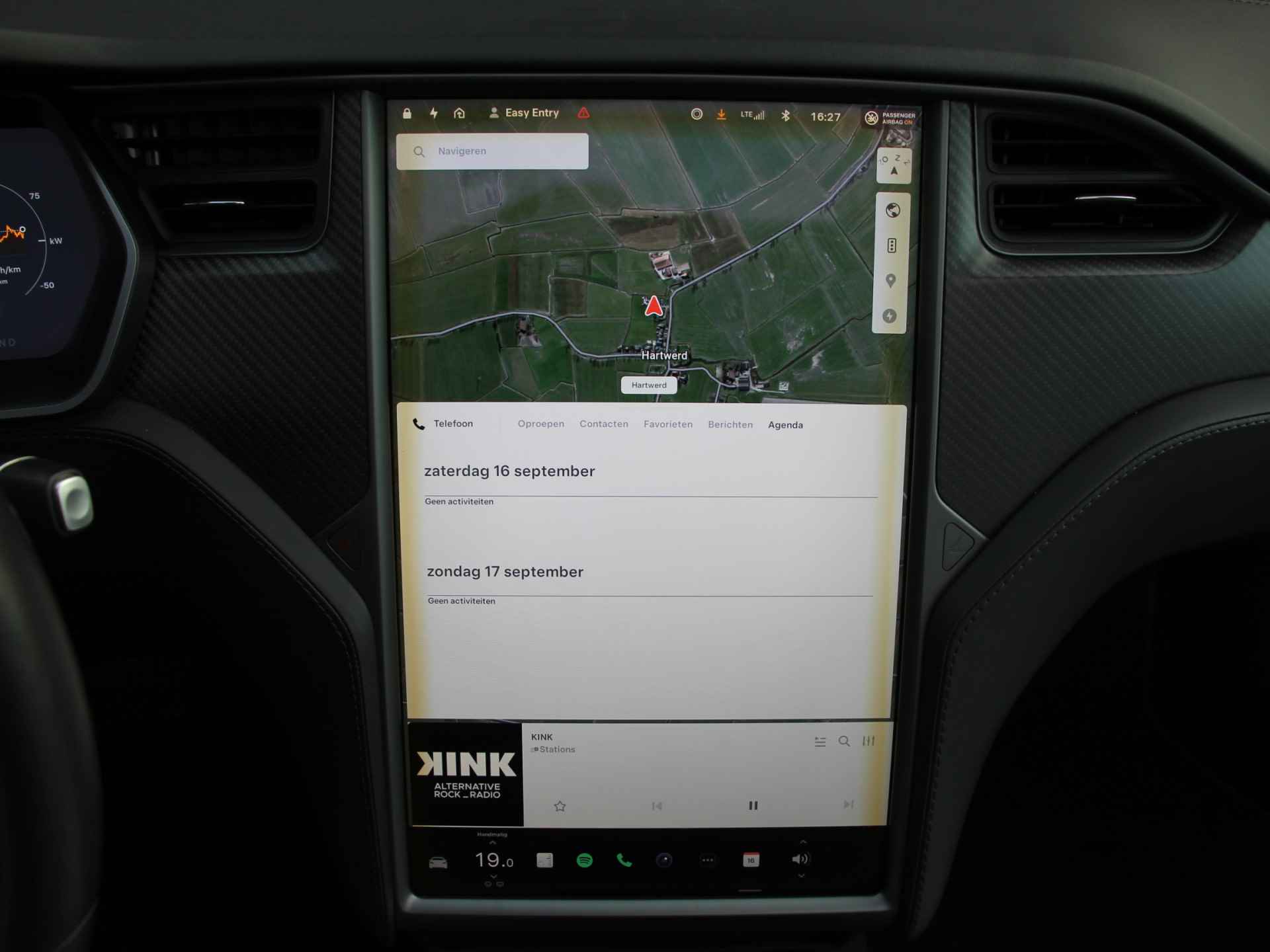 Tesla Model S 100D Enhanced Autopilot | Panoramadak | Carbon interieuraccenten | Ivoor bekleding | - 16/39