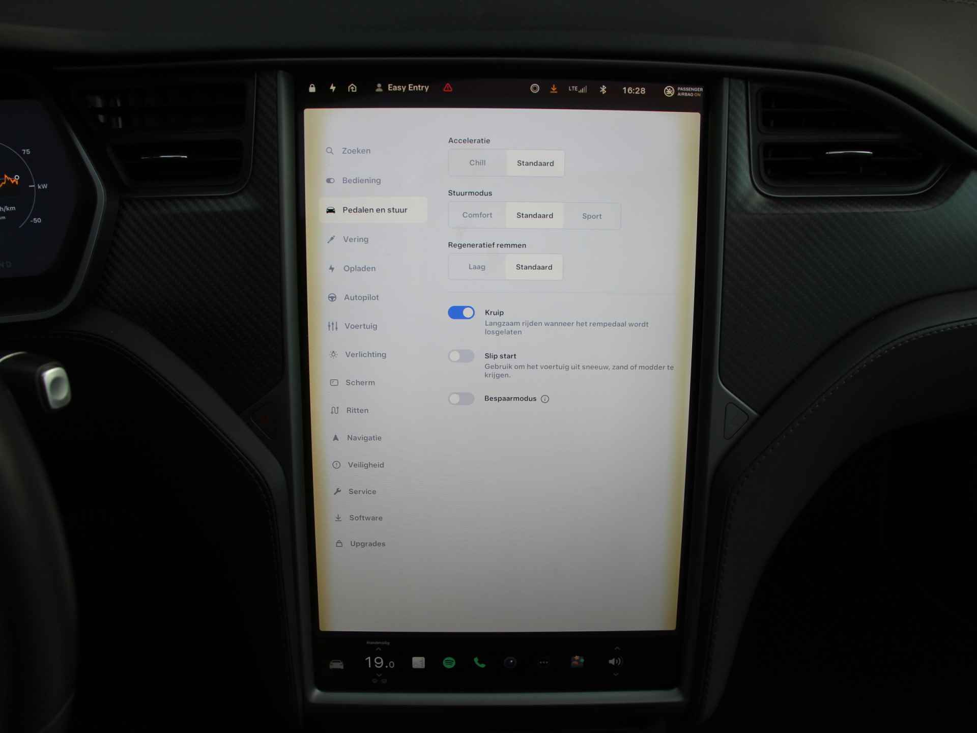 Tesla Model S 100D Enhanced Autopilot | Panoramadak | Carbon interieuraccenten | Ivoor bekleding | - 18/39