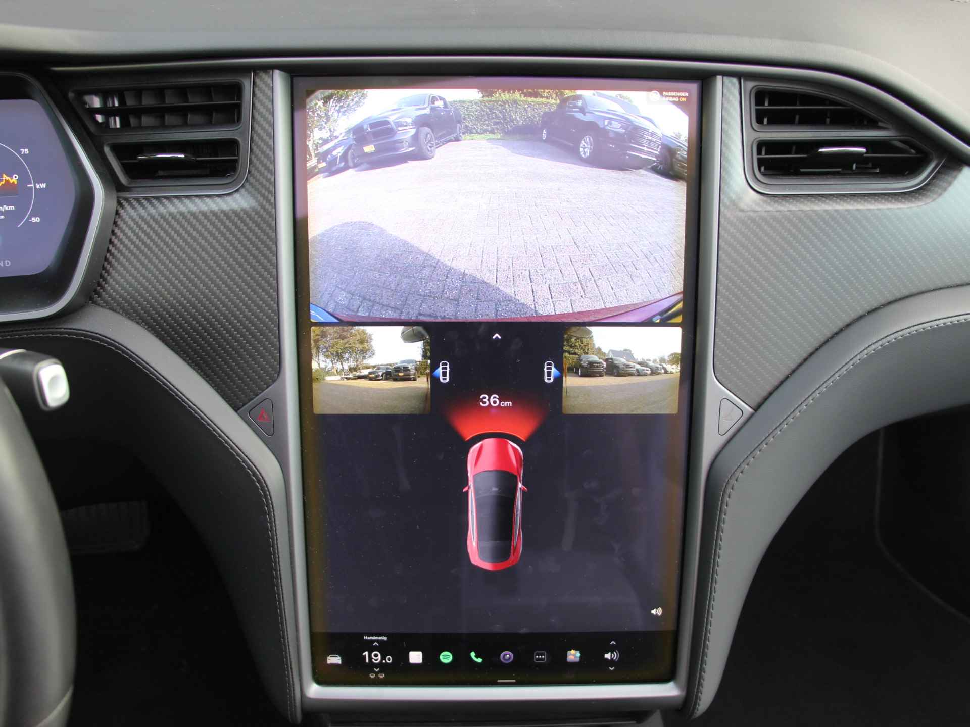 Tesla Model S 100D Enhanced Autopilot | Panoramadak | Carbon interieuraccenten | Ivoor bekleding | - 20/39