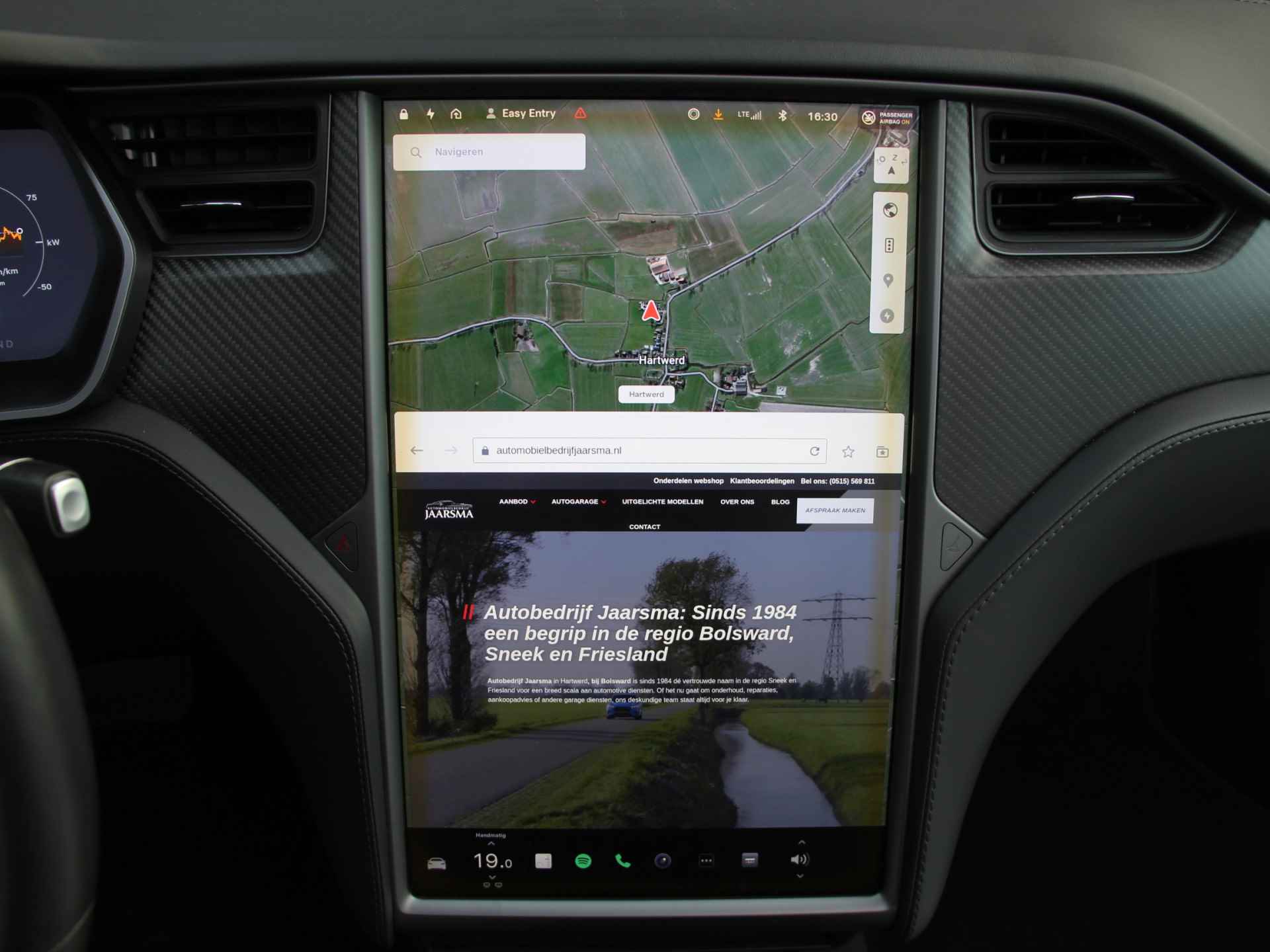 Tesla Model S 100D Enhanced Autopilot | Panoramadak | Carbon interieuraccenten | Ivoor bekleding | - 21/39