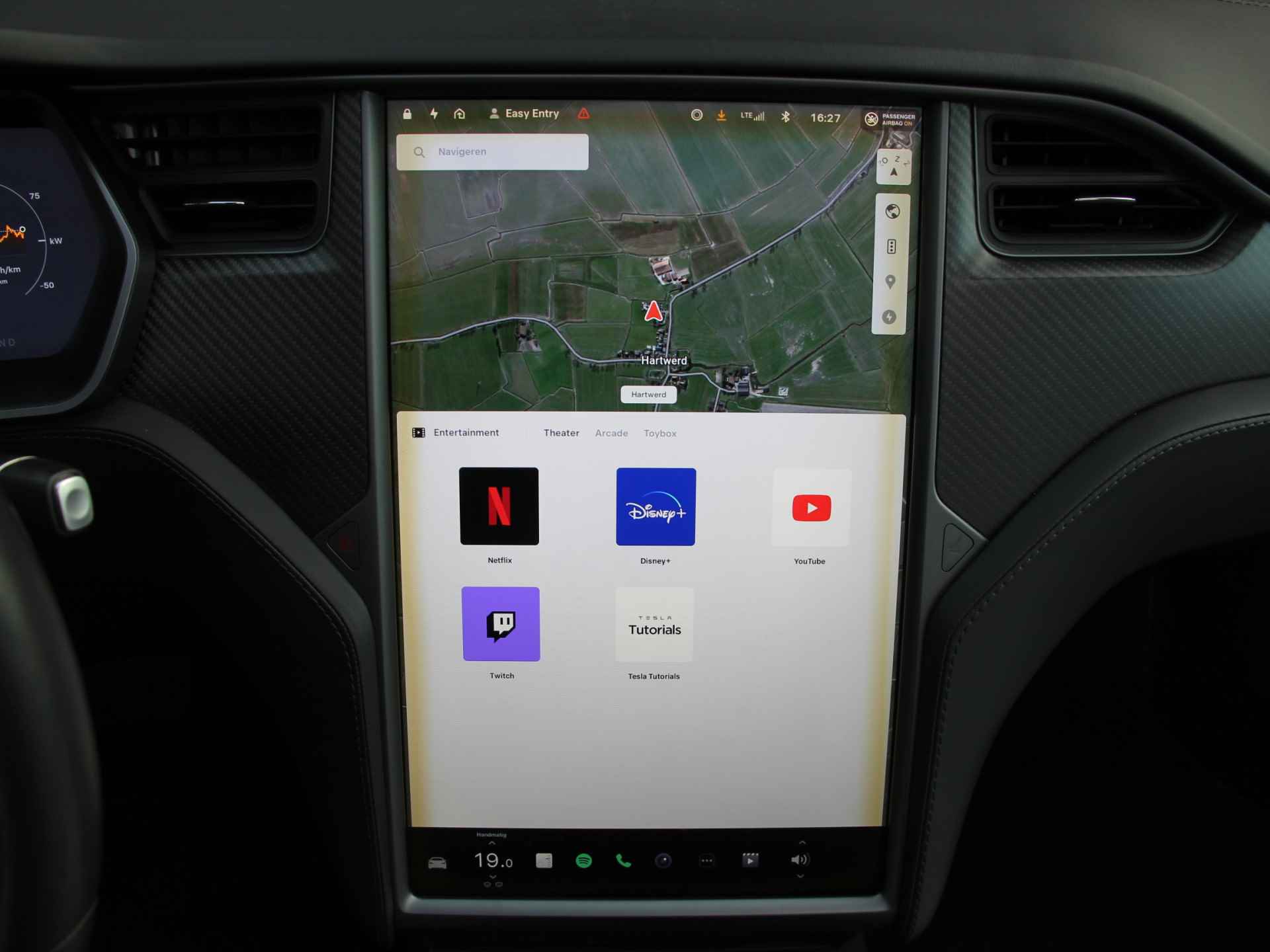 Tesla Model S 100D Enhanced Autopilot | Panoramadak | Carbon interieuraccenten | Ivoor bekleding | - 18/40