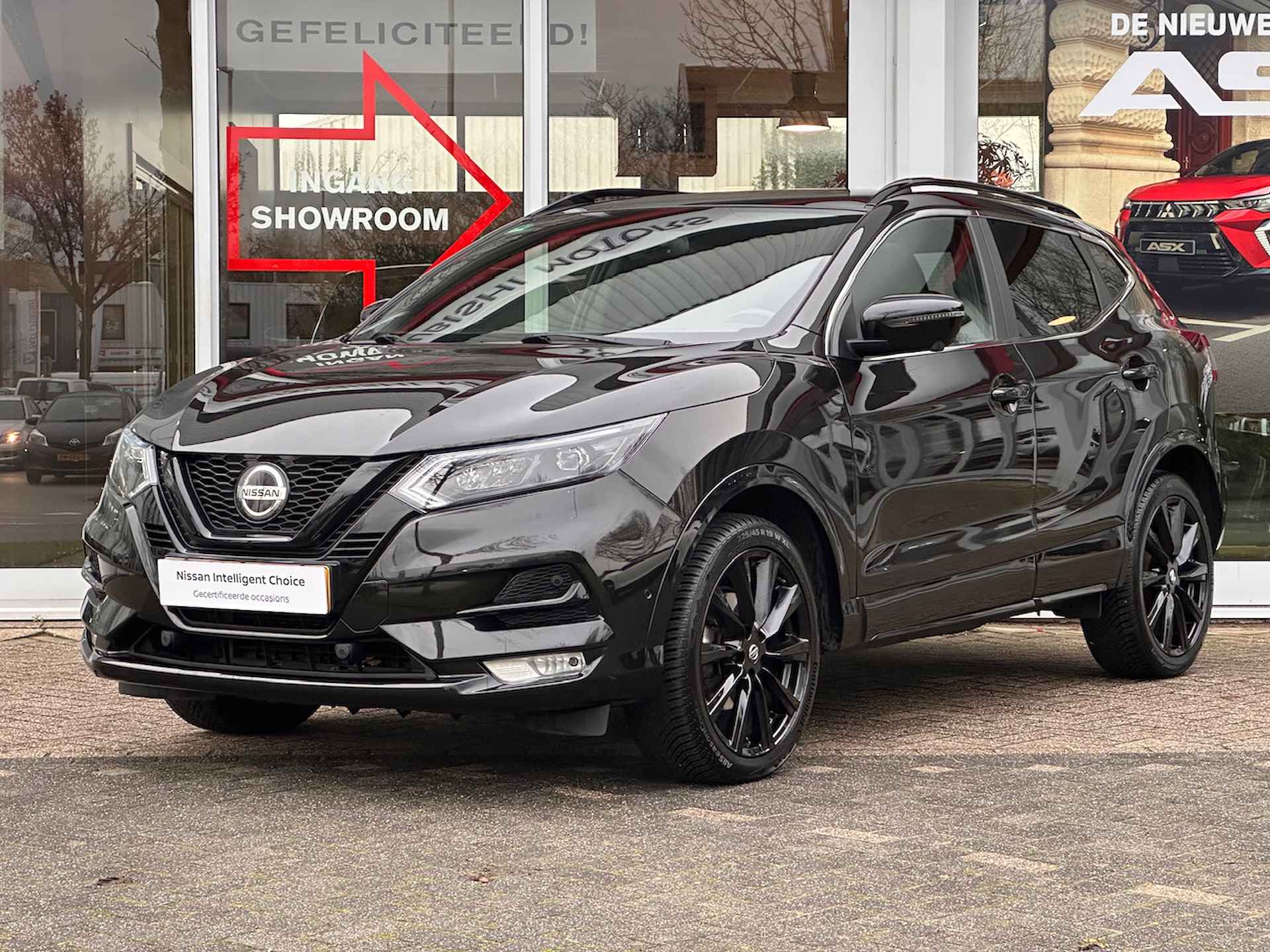 Nissan Qashqai 1.3 DIG-T 160pk AUTOMAAT N-TEC | Trekhaak | Leder-Alcantara | ACC | Panoramadak | Navigatie | 360-camera - 30/32