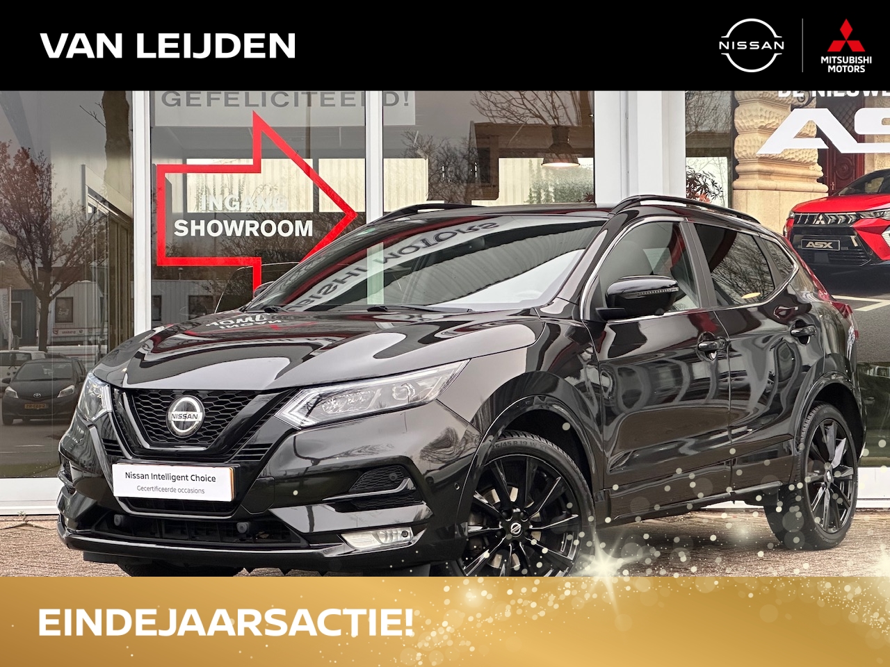 Nissan Qashqai 1.3 DIG-T 160pk AUTOMAAT N-TEC | Trekhaak | Leder-Alcantara | ACC | Panoramadak | Navigatie | 360-camera