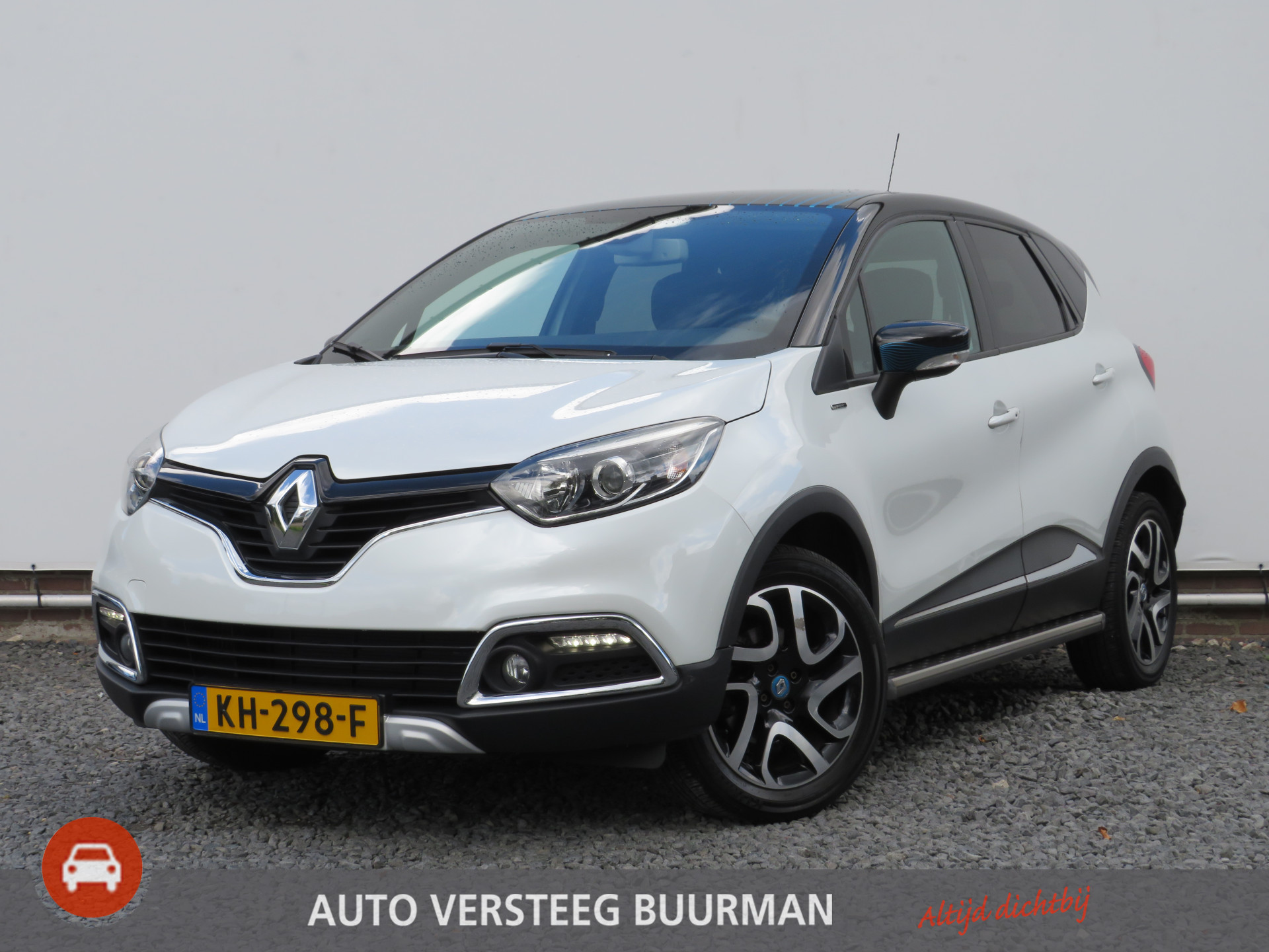 Renault Captur 1.2 TCe Wave met Trekhaak, Lederen bekleding, Cruise Control, Navigatie, Treeplanken