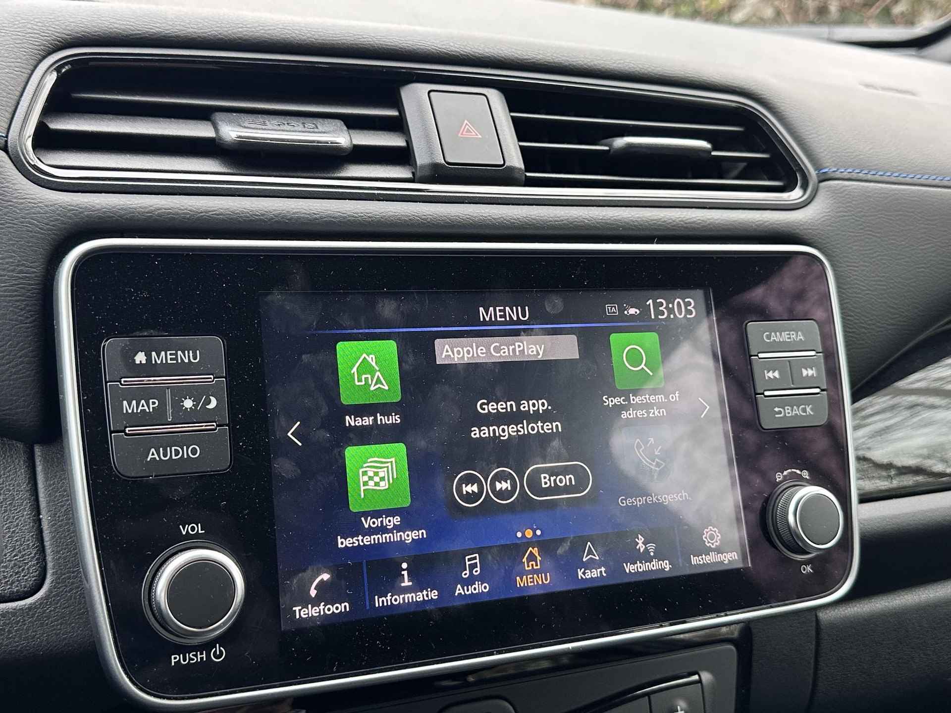 Nissan LEAF N-Connecta 40 kWh | LAGE KILOMETERS | 360 GARDEN CAMERA | KEYLESS | NAVI | APPLE/ANDROID AUTO | - 13/21