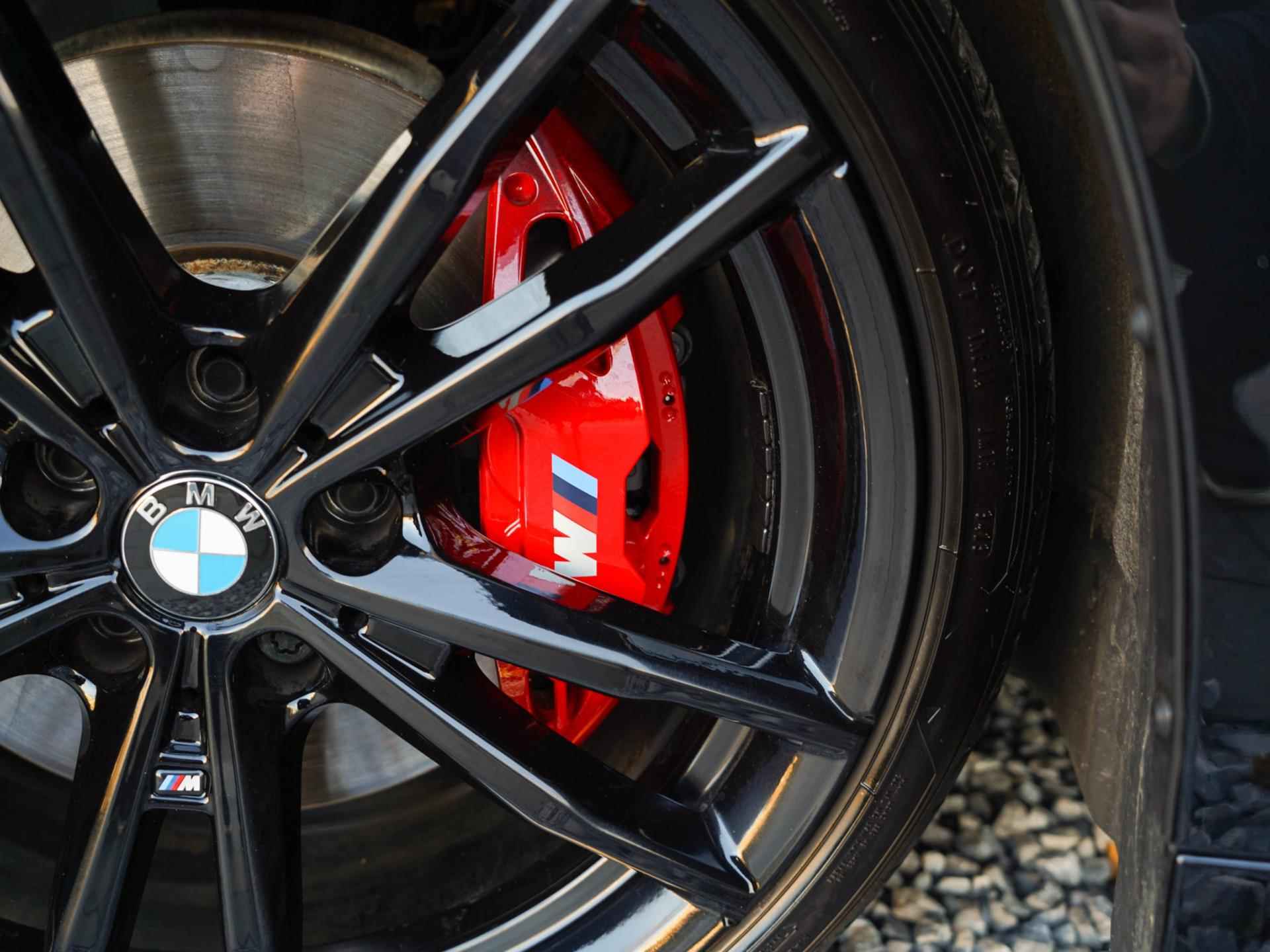 BMW 4-serie Coupé 420i High Exec. / M-sport Pro / Carbon / Schuif-dak / H&K / 360 / Keyless / Ambient / Adaptive / Stuurverwarming - 31/34