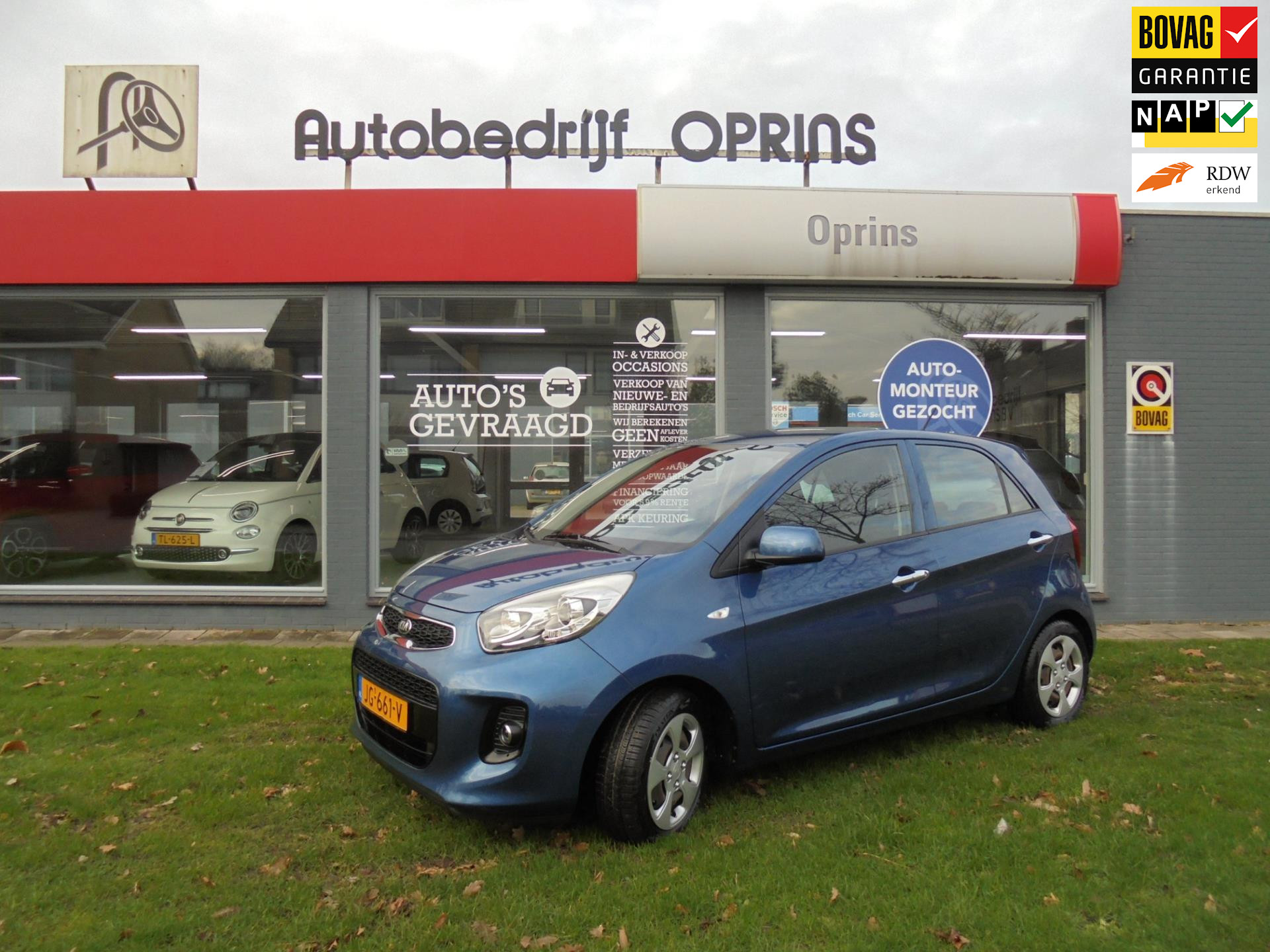 Kia Picanto 1.0 CVVT DynamicLine 5pers. Climate Control, Bluetooth,