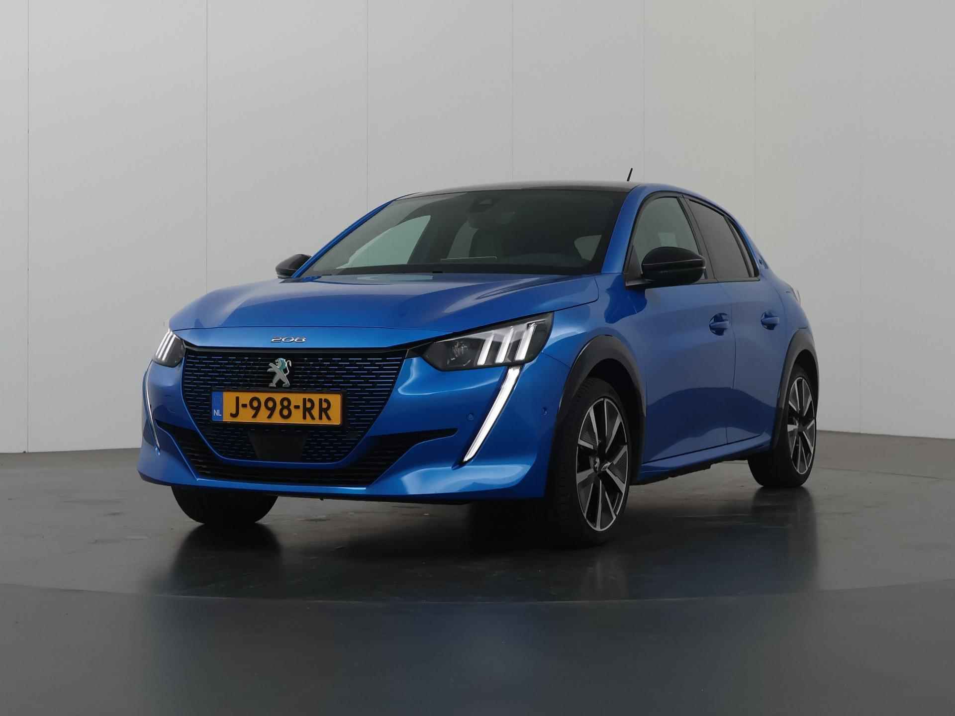 Peugeot e-208 EV GT 350 50 kWh | Navigatie | 3D Dashboard | Sportstoelen | Camera | DAB | Apple CarPlay/ Android Auto | Privacy Glass | Panoramadak | Stoelverwarming | Dodehoekdetectie | 3-Fase | Warmtepomp | - 42/42