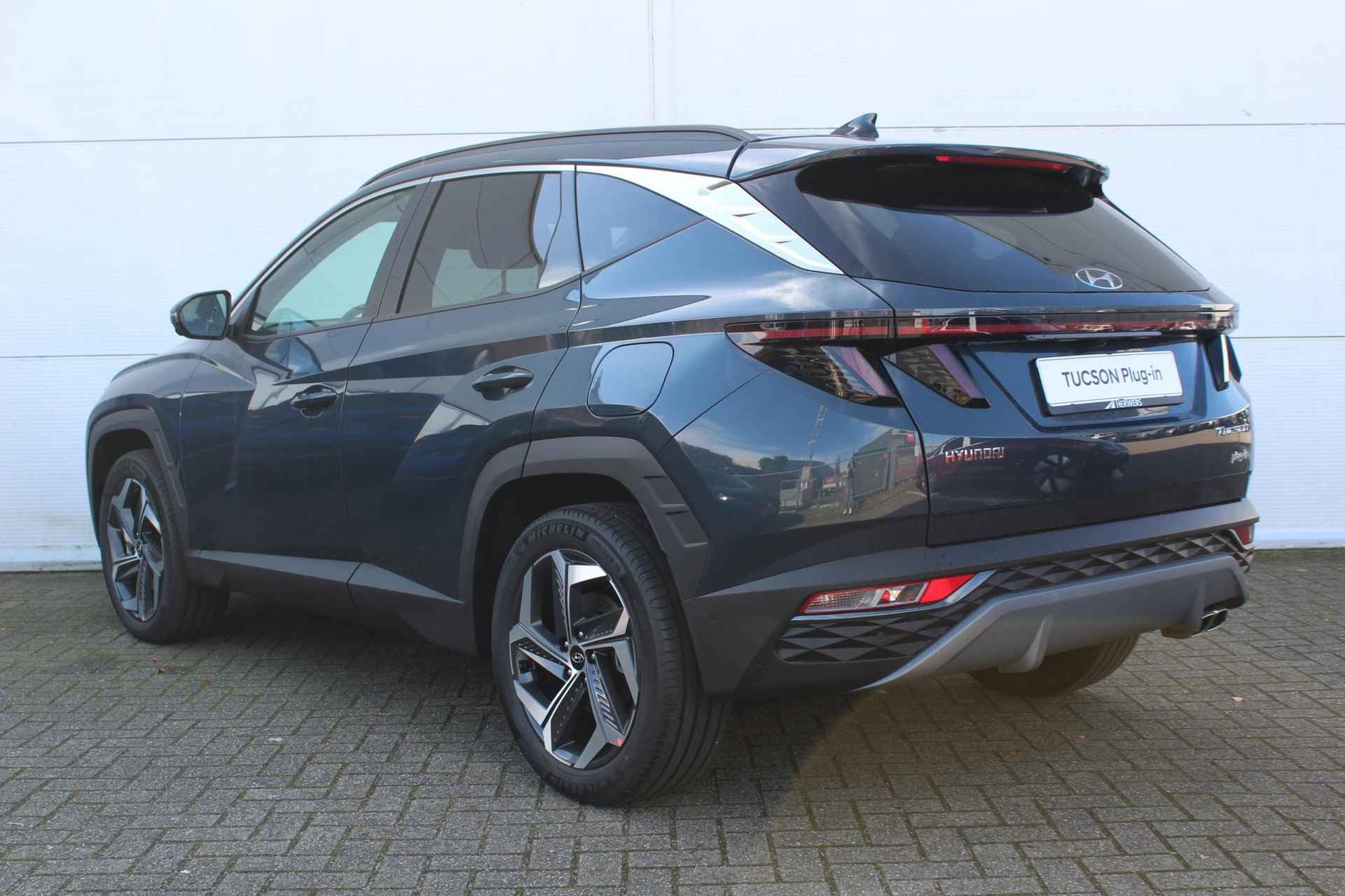 Hyundai Tucson 1.6 T-GDI PHEV Premium 4WD / Navigatie + Apple Carplay/Android Auto / Climate Control / Lederen Bekleding / Adaptieve Cruise Control / Full Option / - 46/57