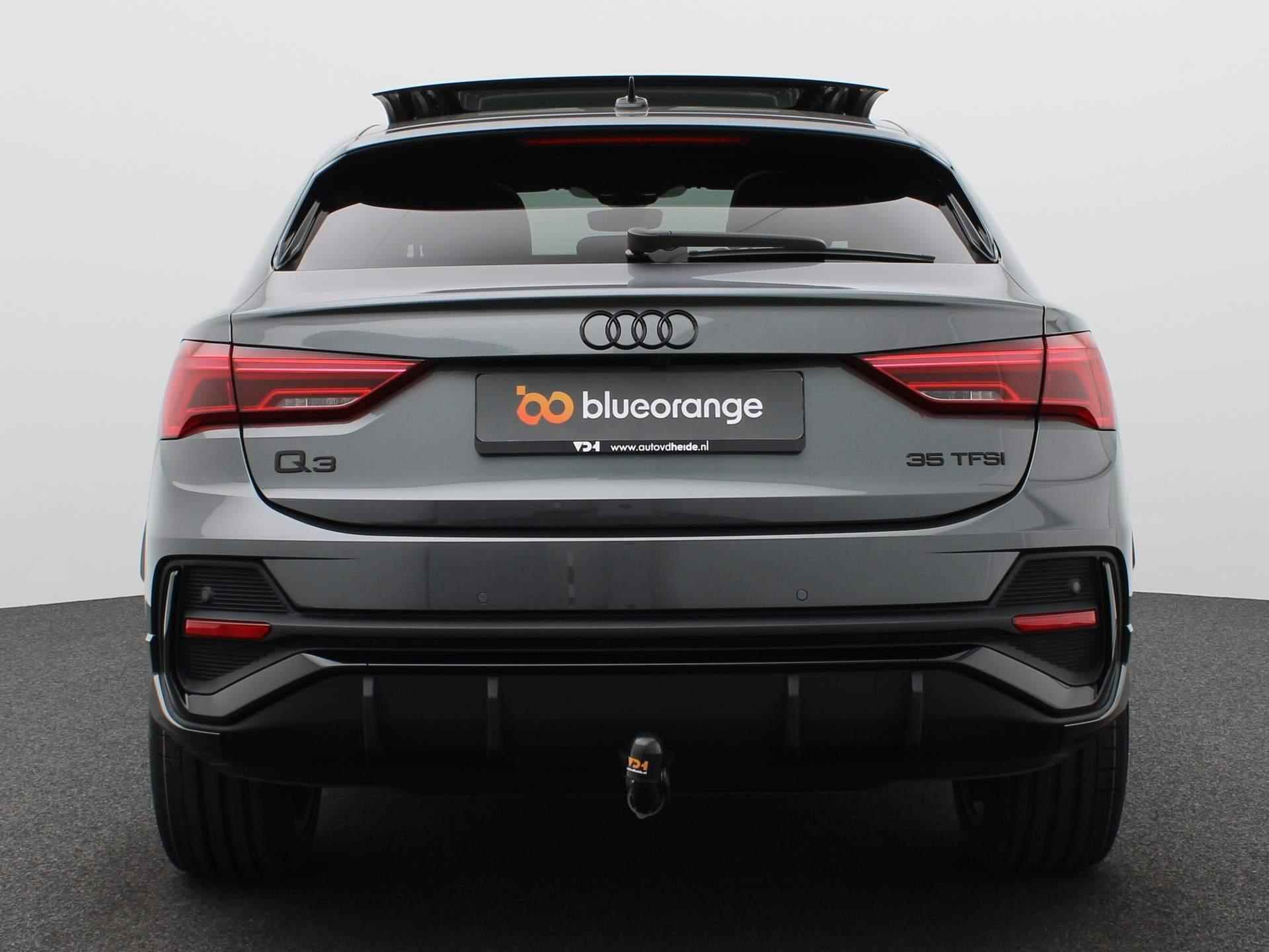 Audi Q3 Sportback 35 TFSI S Edition Competition 150PK S-Tronic Side Assist, Adaptieve Cruise Controle, Trekhaak, Optiekpakket Zwart, 19" lichtmetalen velgen - 11/55