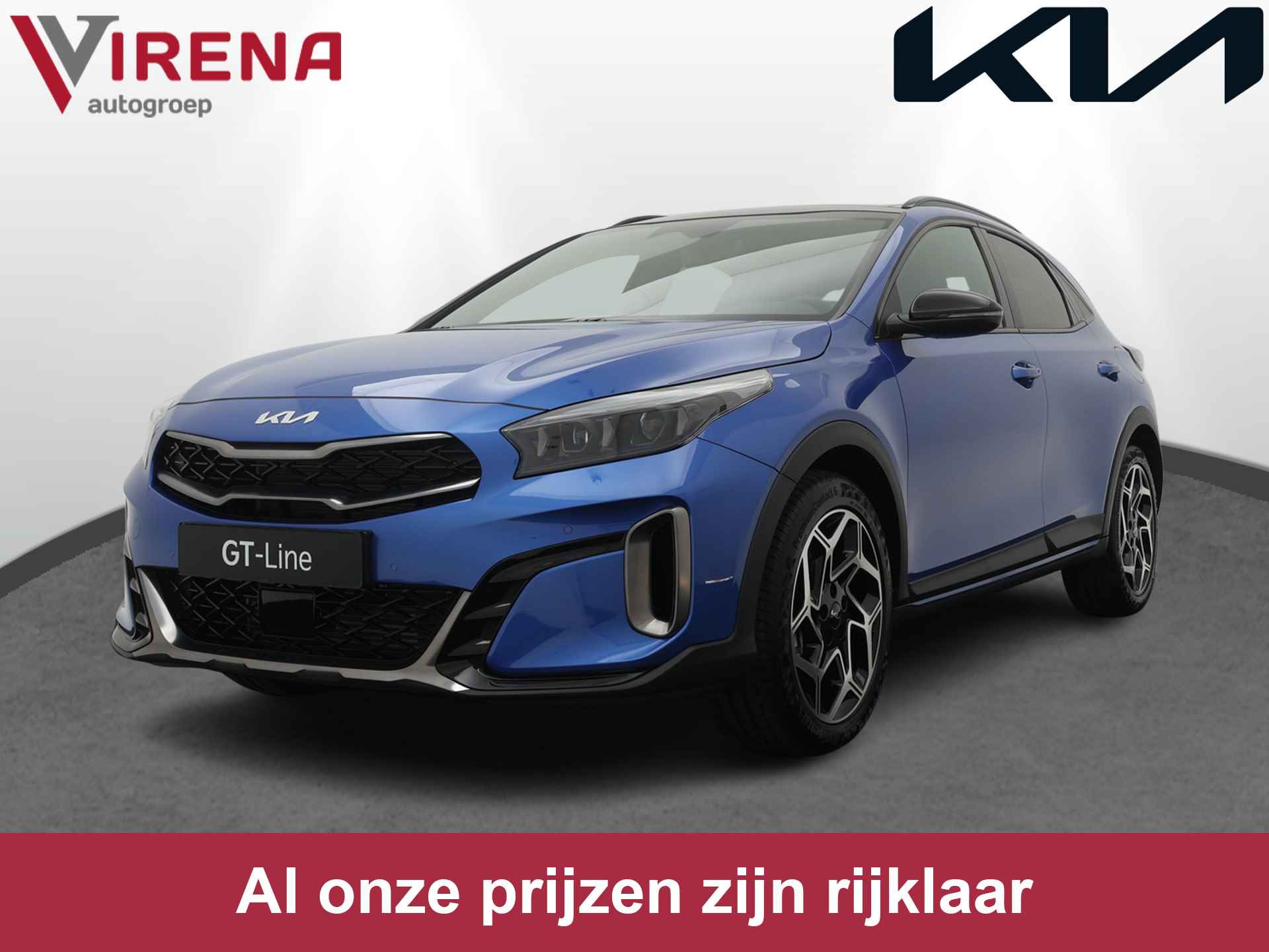 Kia Xceed 1.5 T-GDi GT-Line DCT7 Automaat - Stoel en stuurwiel verwarming - Panorama dak - Zwarte dakhemel - Android Auto/Apple CarPlay - Camera - Fabrieksgarantie t/m 07-2031 - 1/43