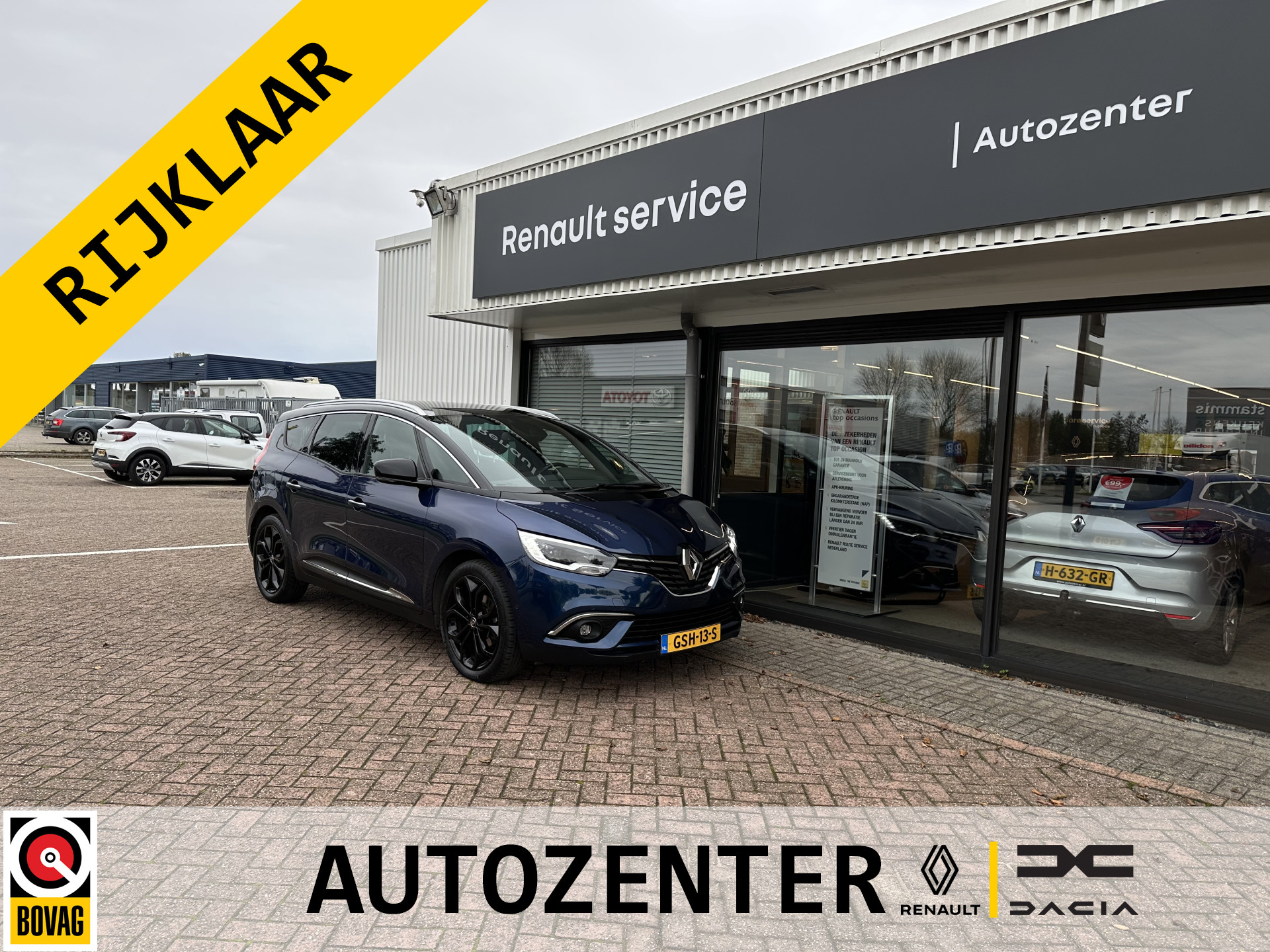 Renault Grand Scénic Black Edition TCe 140 EDC automaat 7p. | panoramadak | Bose | Pack Easy Park Assist | tijdelijk gratis Top Afleverpakket twv Eur 695