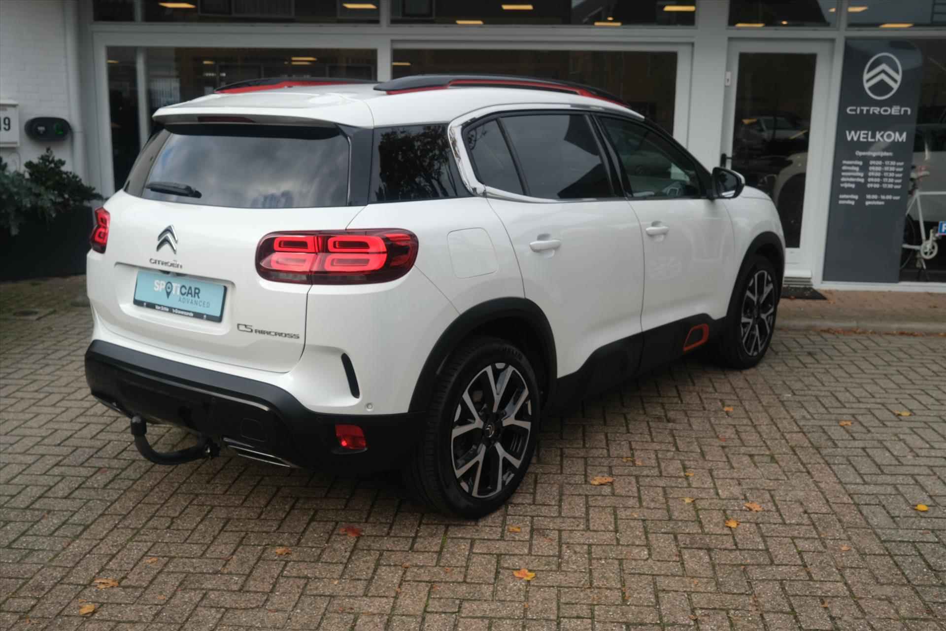 Citroen C5 Aircross PT 180 Automaat Shine Trekhaak | Leer | Panoramisch schuif- kanteldak - 21/61