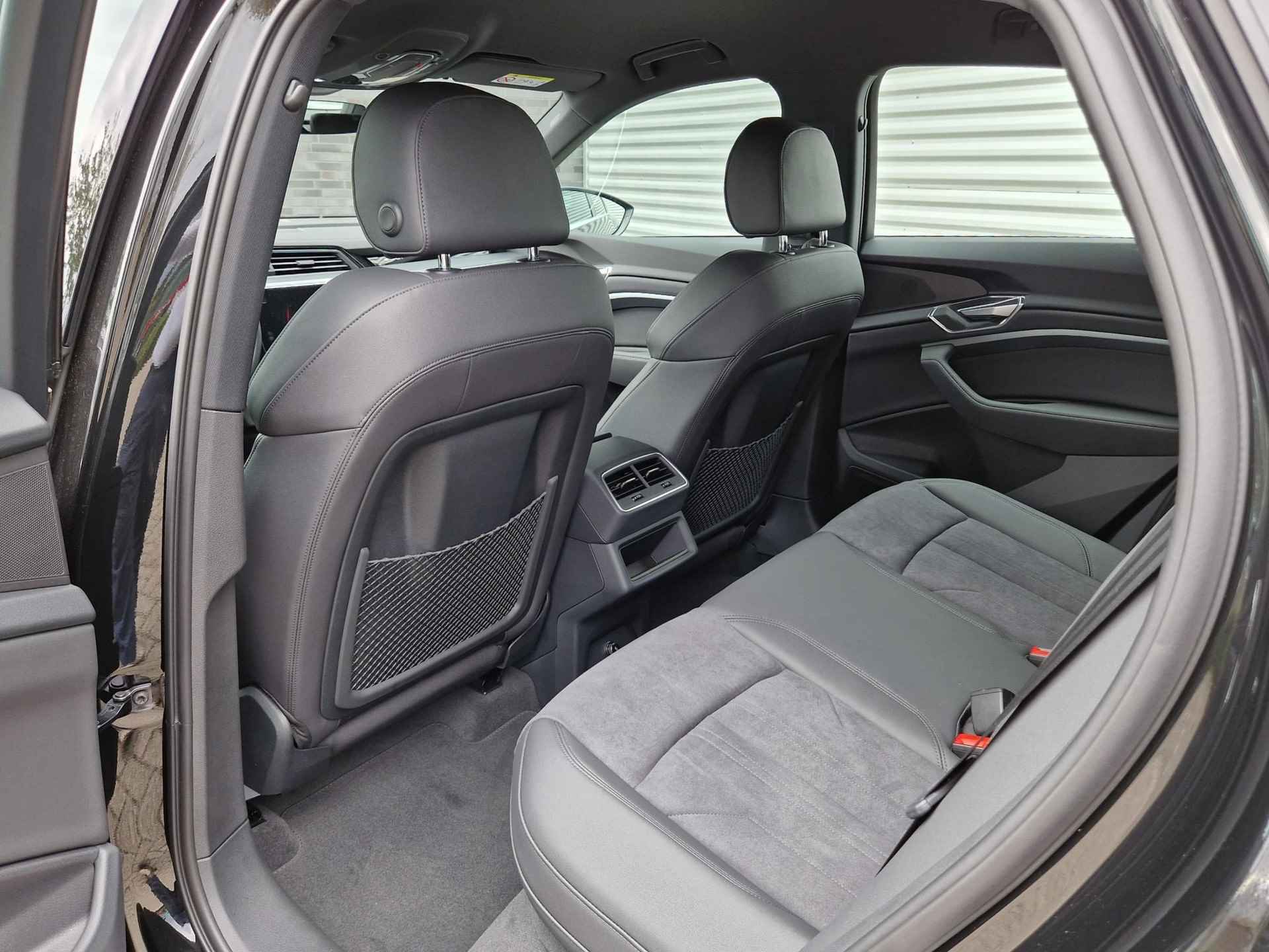 Audi e-tron Sportback 50 quattro Advanced edition Plus 71 kWh 313 PK | Demo |  Navigatie | Camera | Parkeersensoren | Elektrische sportstoelen | 20" Lichtmetalen velgen | - 13/27