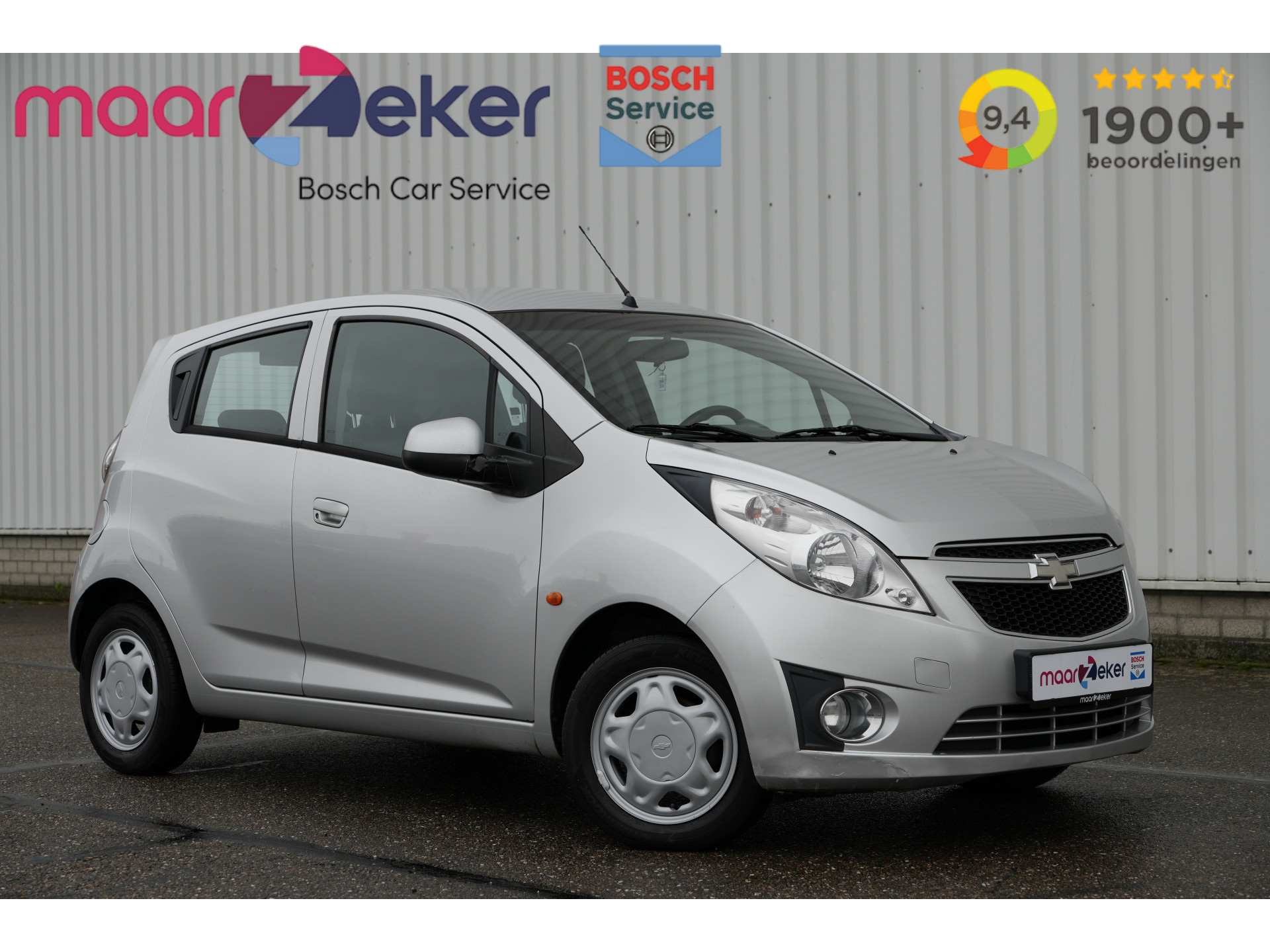 Chevrolet Spark 1.0 16V LS | Netjes onderhouden | Airco | Radio CD/MP3 | Elektr. ramen | Centrale Vergrendeling |