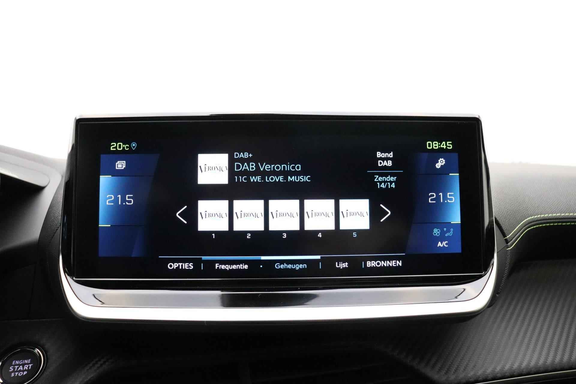 Peugeot e-208 EV GT Pack 50 kWh | Panoramadak | Subsidie | Alcantara bekleding | Stoelverwarming | Parkeersensoren voor en achter | Achteruitrijcamera | Climate control | Navigatie - 26/37
