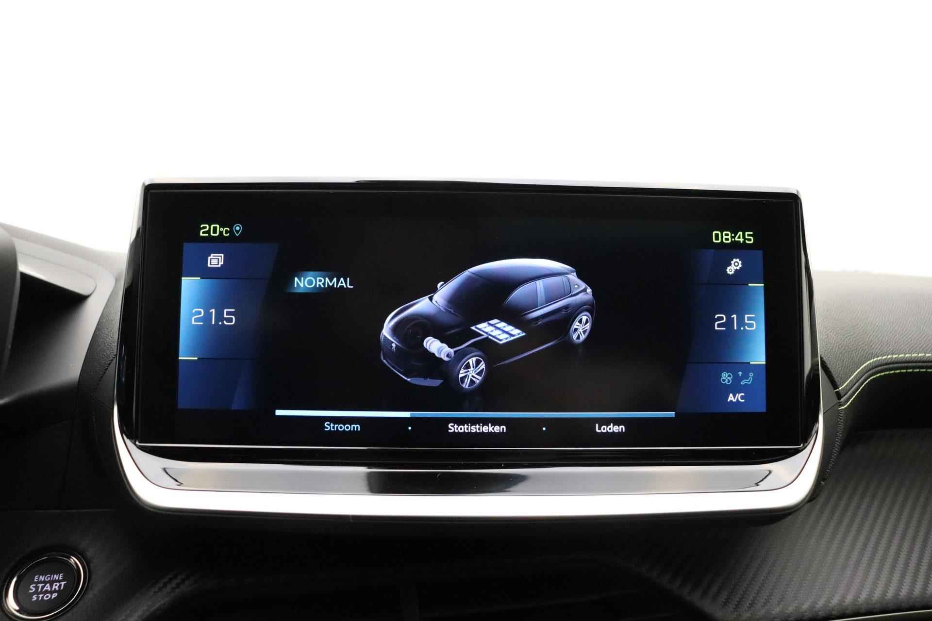 Peugeot e-208 EV GT Pack 50 kWh | Panoramadak | Subsidie | Alcantara bekleding | Stoelverwarming | Parkeersensoren voor en achter | Achteruitrijcamera | Climate control | Navigatie - 28/37