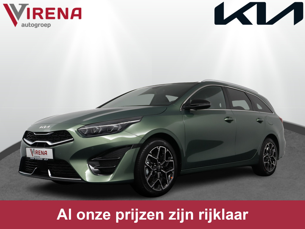 Kia Ceed Sportswagon 1.5 T-GDi GT-Line Automaat - Rijdende Demo - Navigatie - Cruise Control - Panorama dak - Stoel-/stuurverwarming - Fabrieksgarantie tot 01-2032