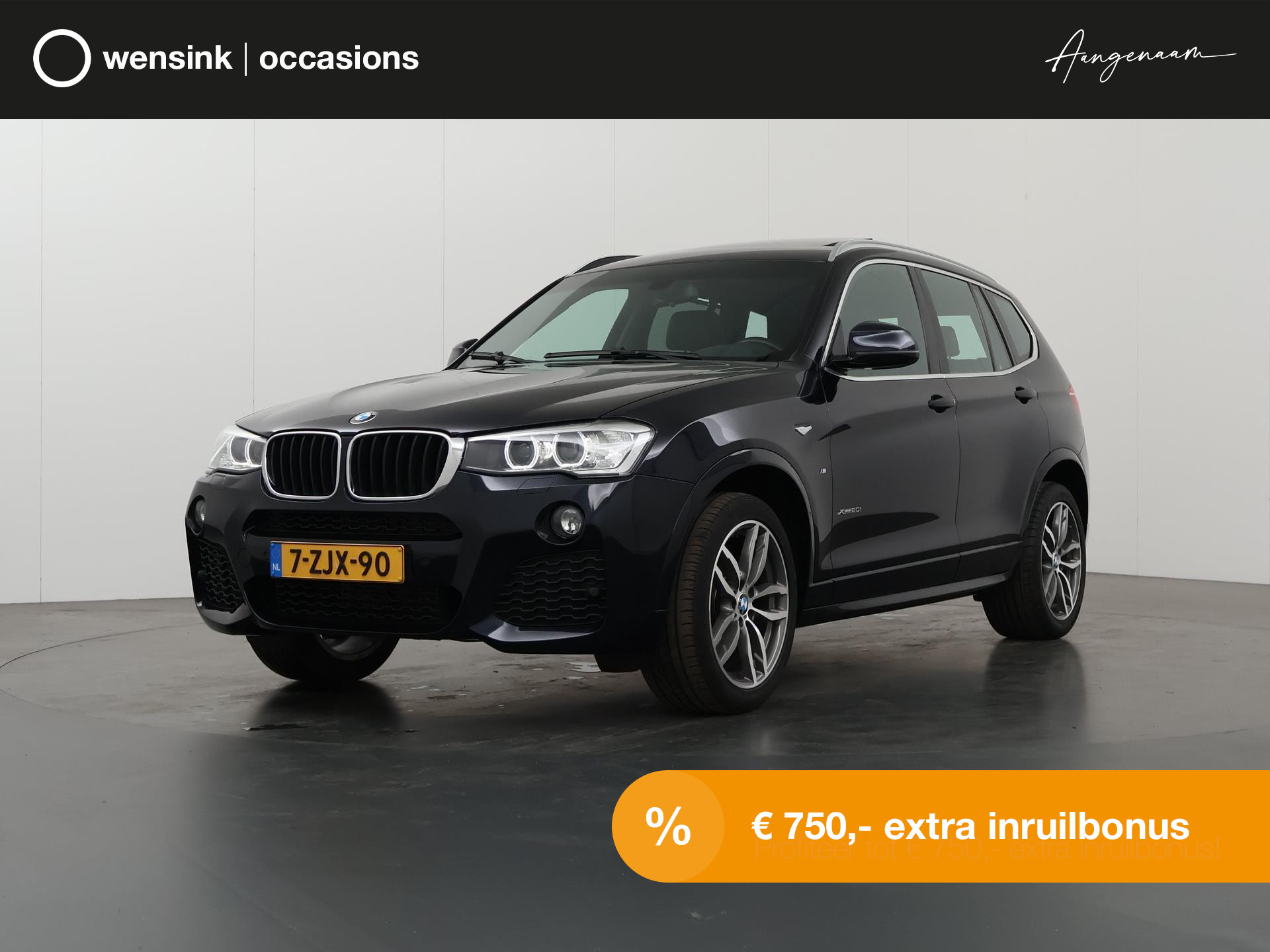 BMW X3 xDrive20i High Executive M-Sport | Trekhaak | Schuif / Kanteldak | Navigatie | Parkeersensoren | Stoelverwarming | Climate Control |