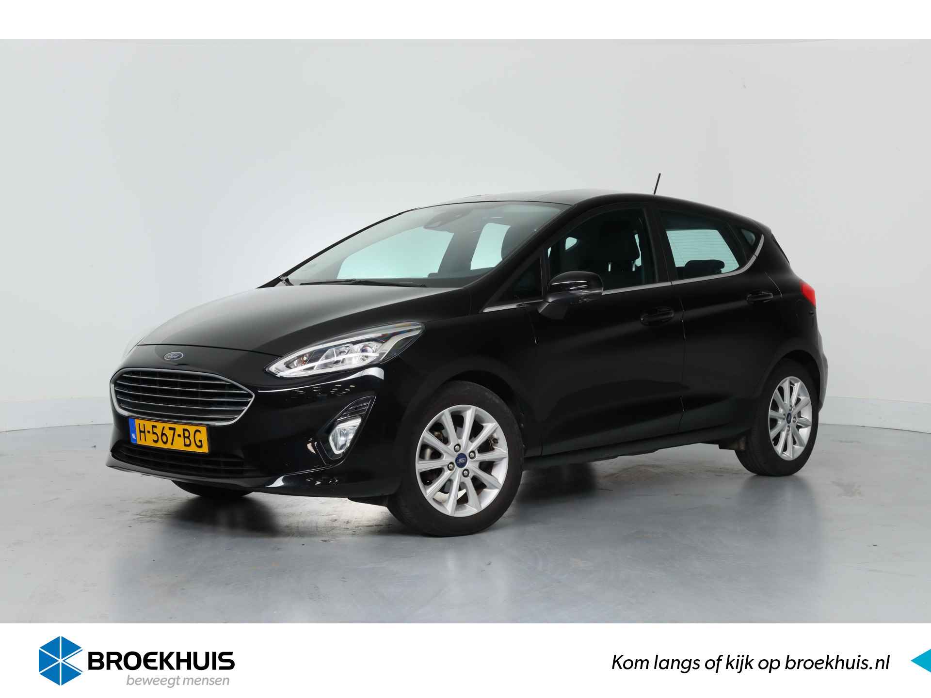 Ford Fiesta 1.0 EcoBoost Titanium | Climate control | Cruise Control | Navi by App | Led | Parkeersensoren |