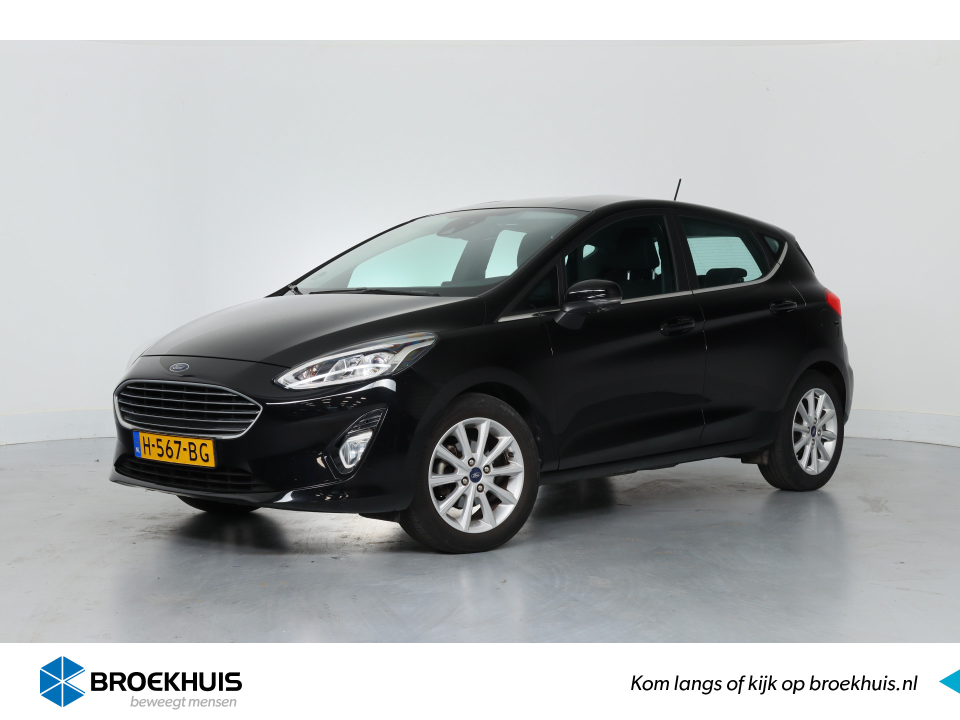 Ford Fiesta 1.0 EcoBoost Titanium | Climate control | Cruise Control | Navi by App | Led | Parkeersensoren |