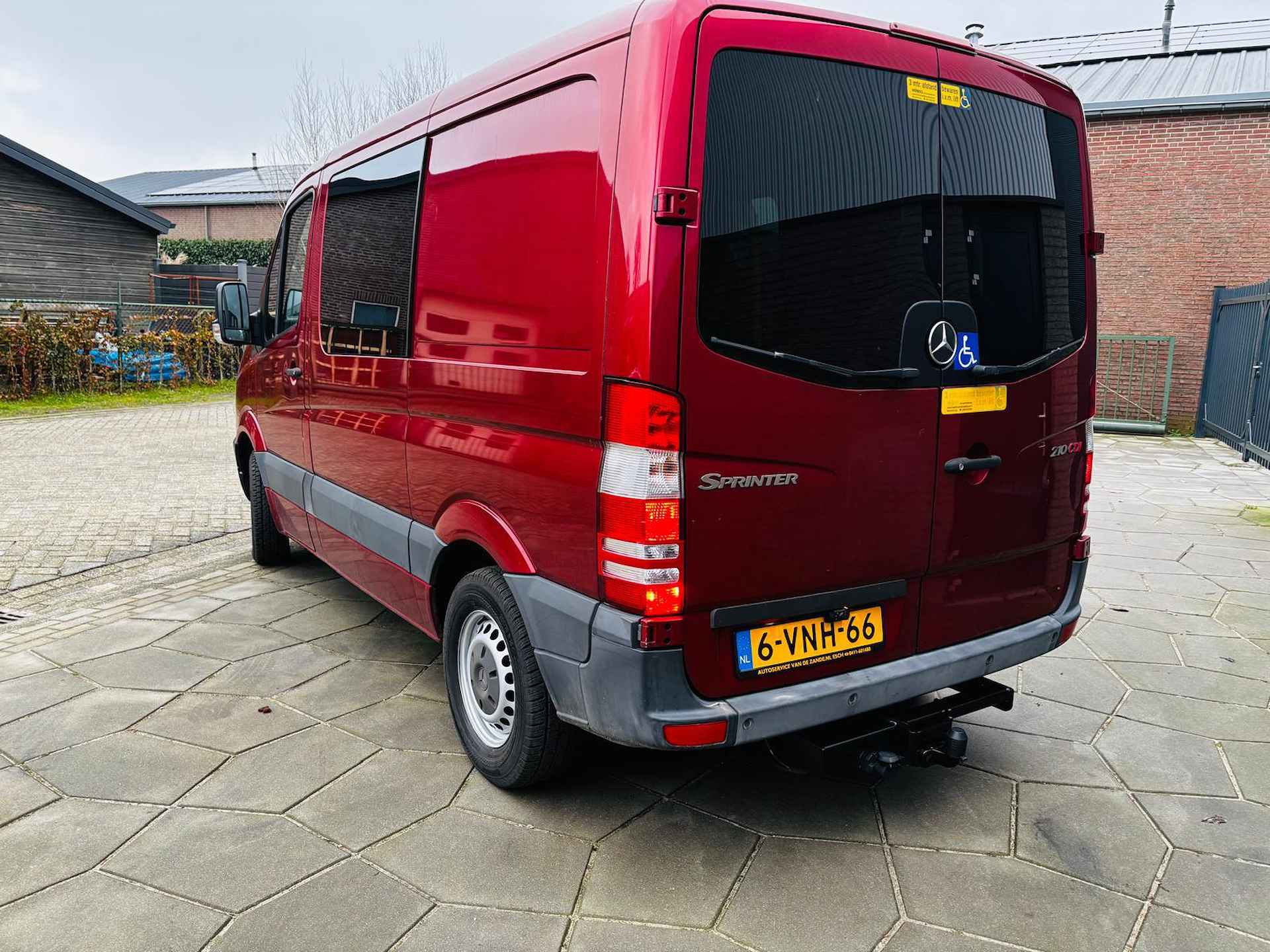 Mercedes-Benz Sprinter 210 2.2 CDI 325 HD|L1H1|AUTOMAAT|INVALIDE/ROLSTOELBUS|AIRCO - 7/21