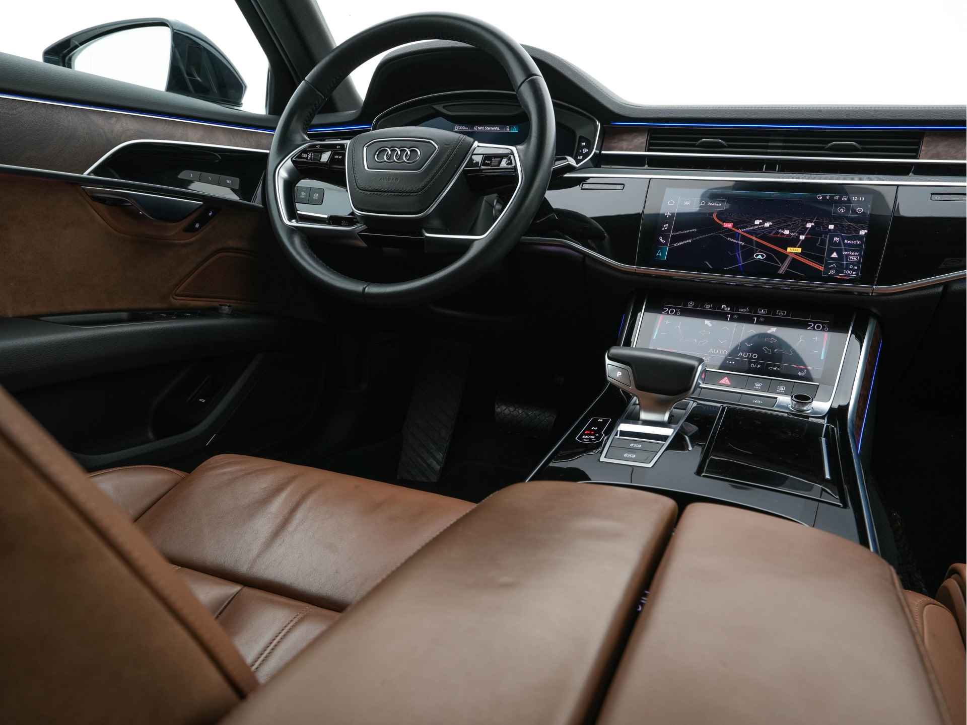 Audi A8 50 TDI Quattro Aut. * MATRIX-LED | UNICUM-VOLLEDER | VIRTUAL-COCKPIT  |  BANG&OLUFSEN-SURROUND | SOFT-CLOSE | KEYLESS | MEMORY-SEATS | ADAPTIVE-CRUSIE | DAB | CAMERA | ECC | PDC | AIR-SUSPENSION | AMBIENT-L - 7/40