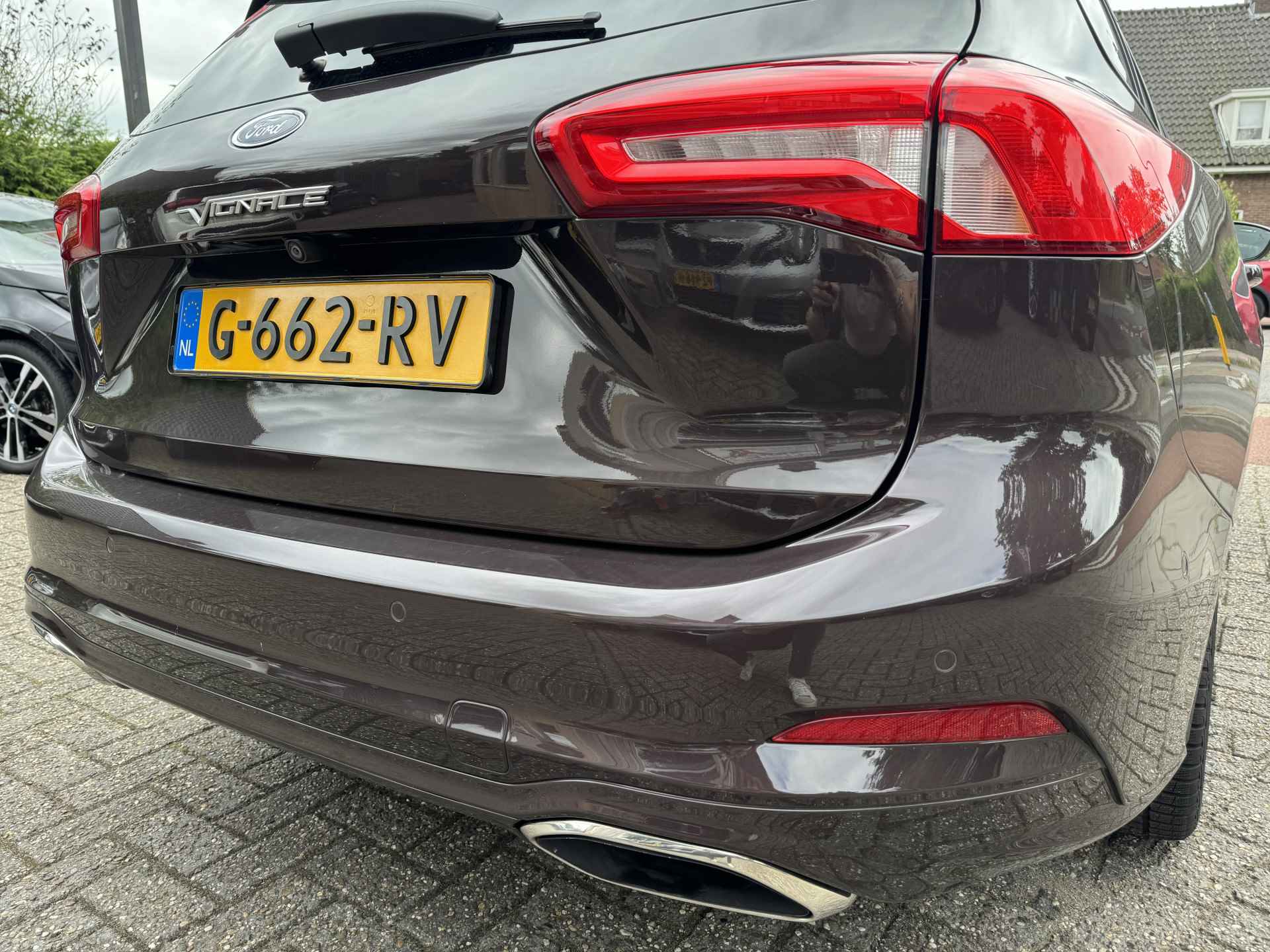 Ford FOCUS Wagon 125pk EcoBoost Vignale, Pano | Orig. NL auto - 28/37