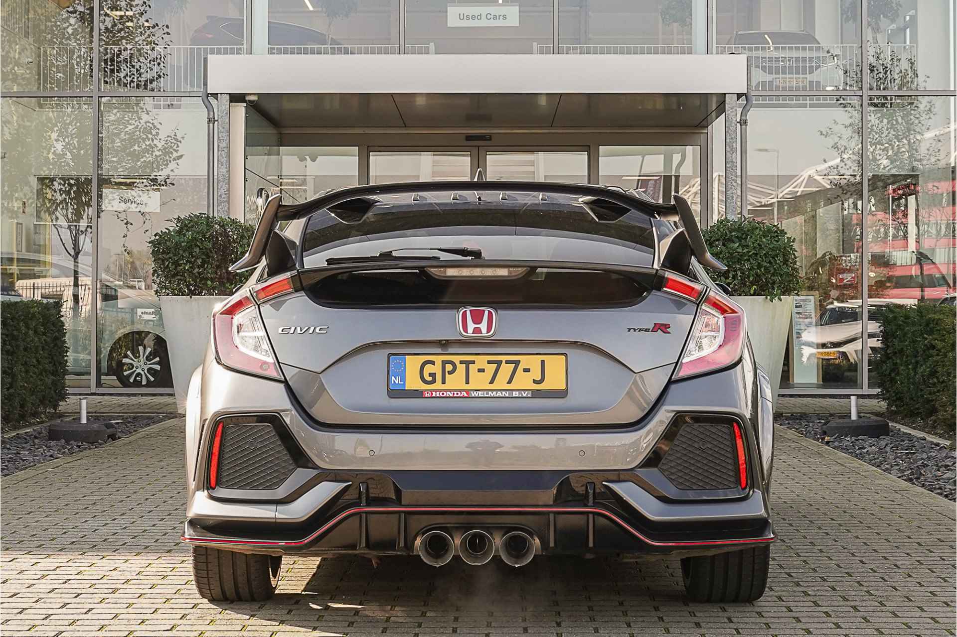 Honda Civic 2.0i V-TEC TYPE-R GT - TURBO - 320 PK - SPORTUITLAAT - NIEUWSTAAT!!! - 62/64