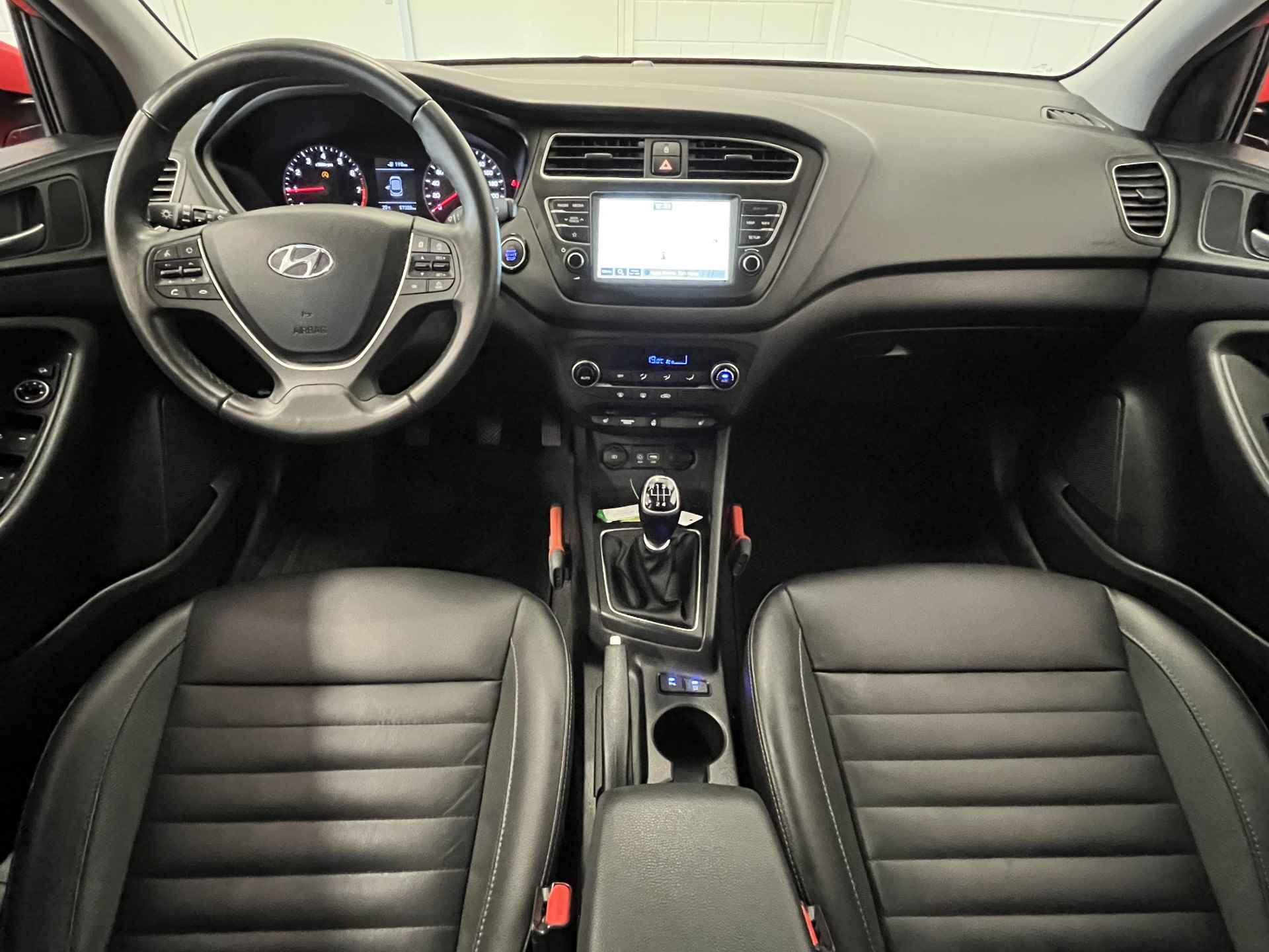 Hyundai i20 1.0 T-GDI Premium LEDER | STOEL EN STUURVERWARMING | KEYLESS - 15/44