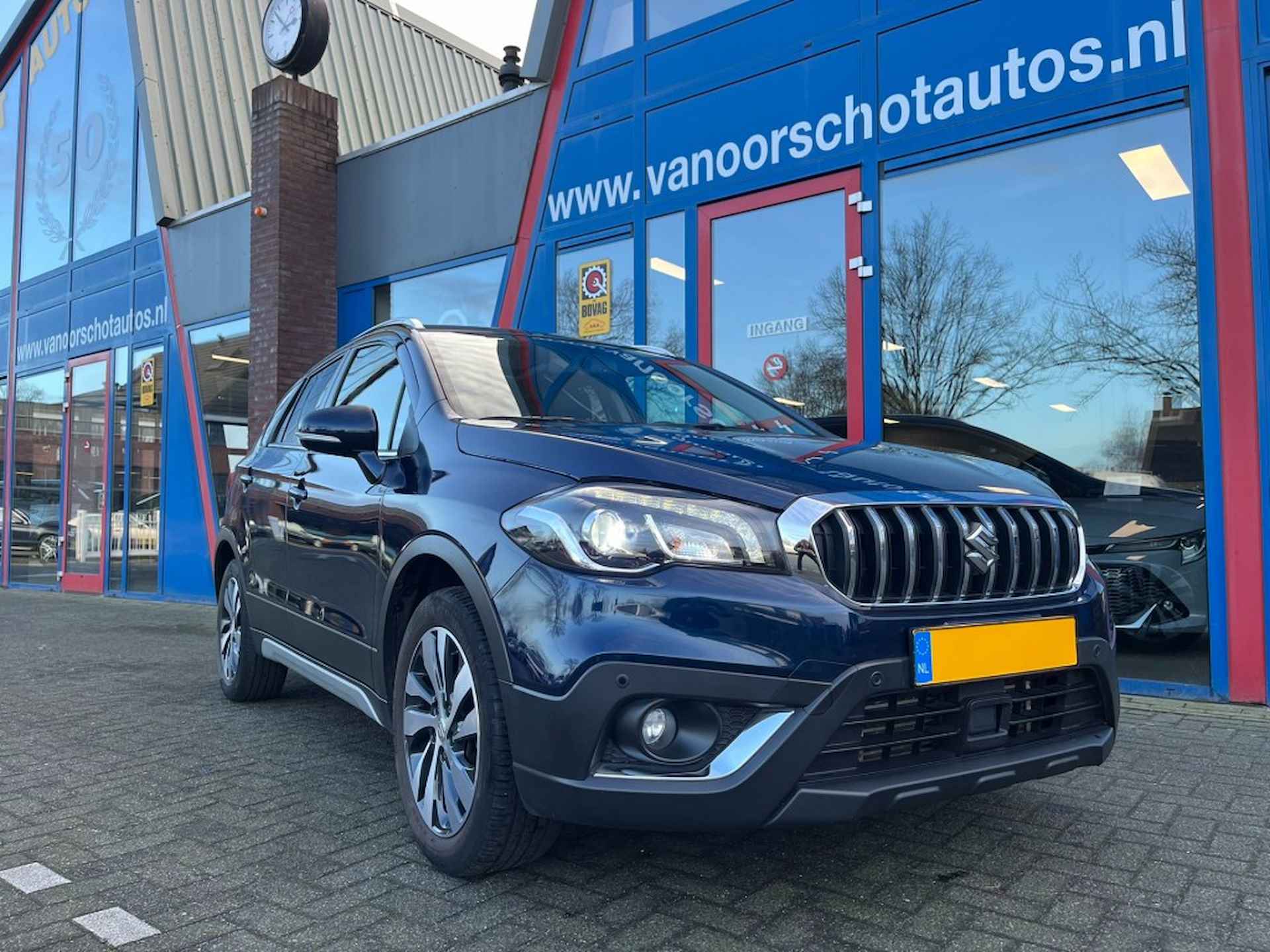 SUZUKI Sx4 S-cross 1.4 Boosterjet 140pk Panodal Navi Carplay Leer - 23/29