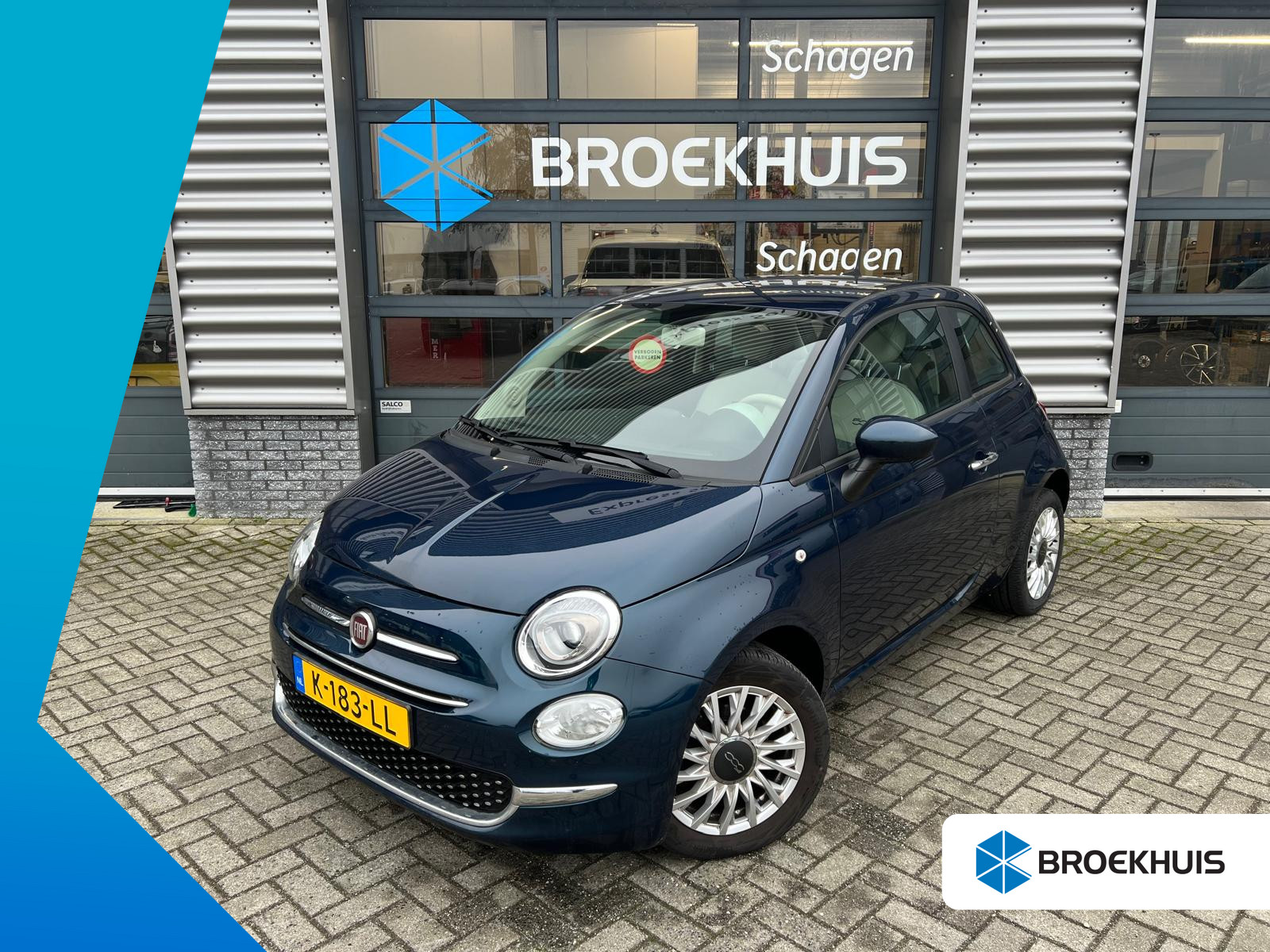 Fiat 500 1.0 70 pk Hybrid Lounge | Apple Carplay/Android | Airco | Cruise Control |