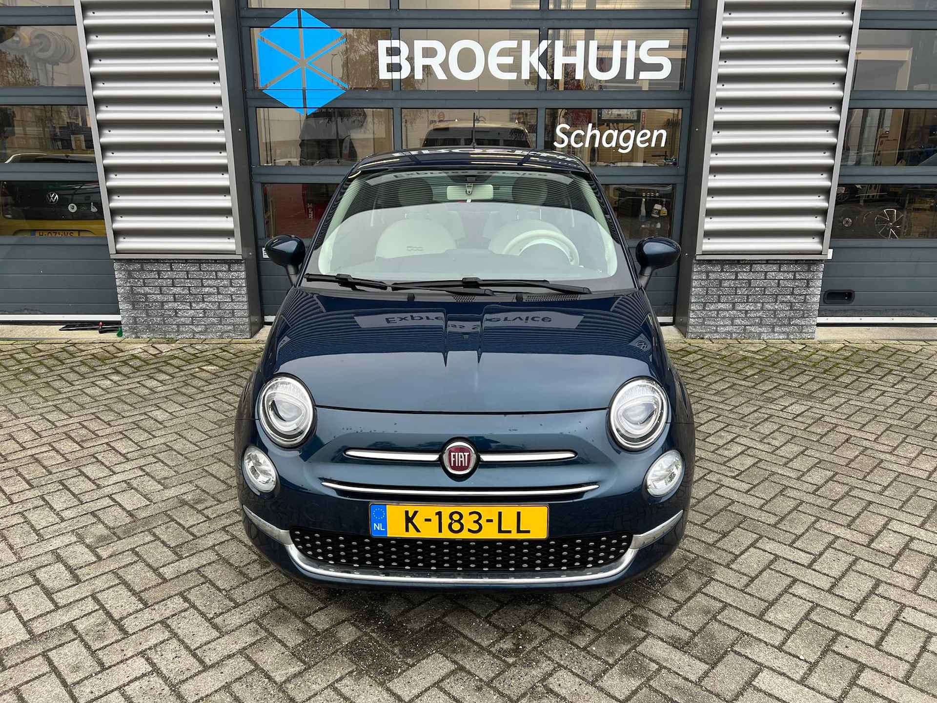 Fiat 500 1.0 70 pk Hybrid Lounge | Apple Carplay/Android | Airco | Cruise Control | - 4/28