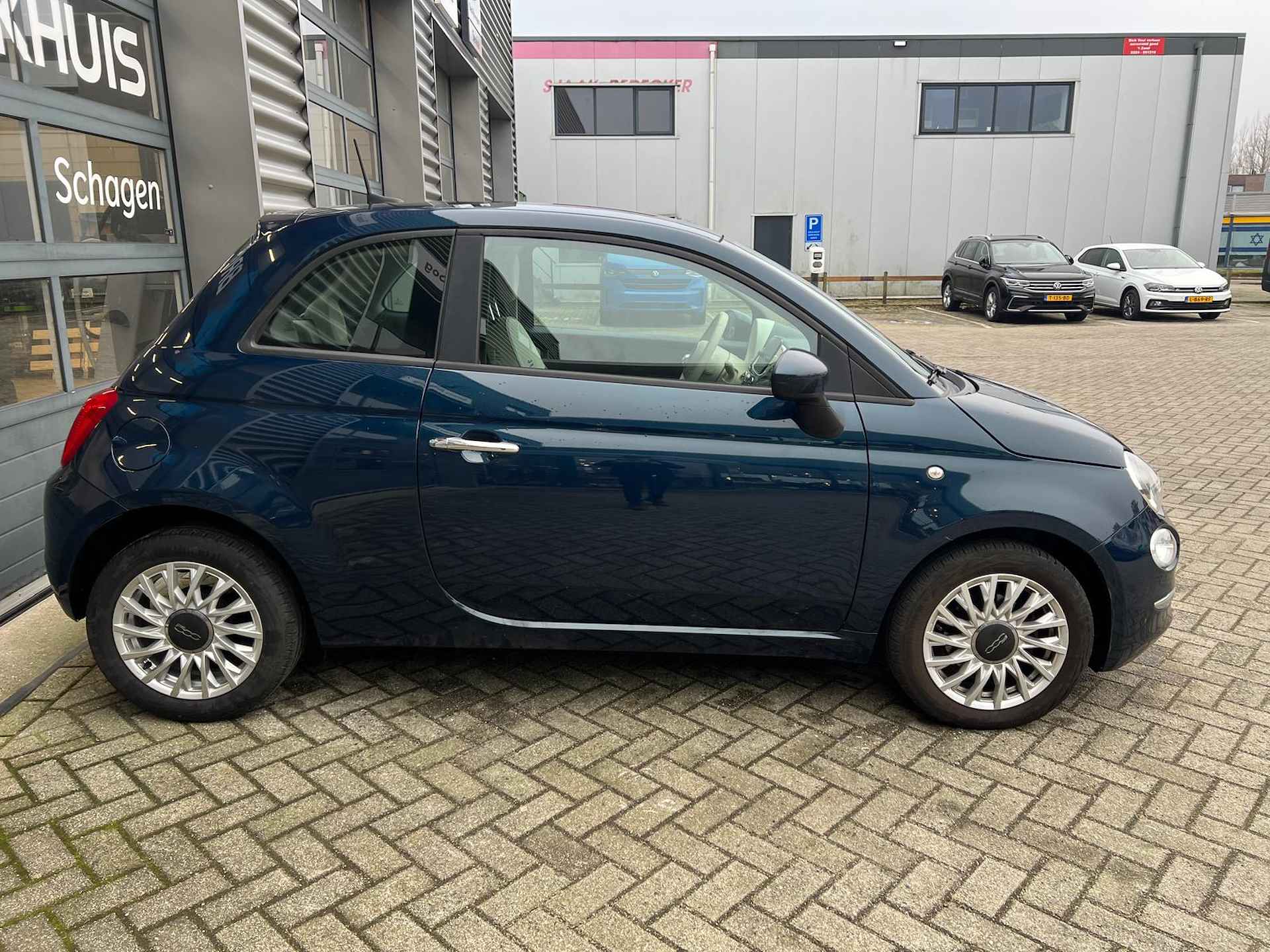 Fiat 500 1.0 70 pk Hybrid Lounge | Apple Carplay/Android | Airco | Cruise Control | - 6/28