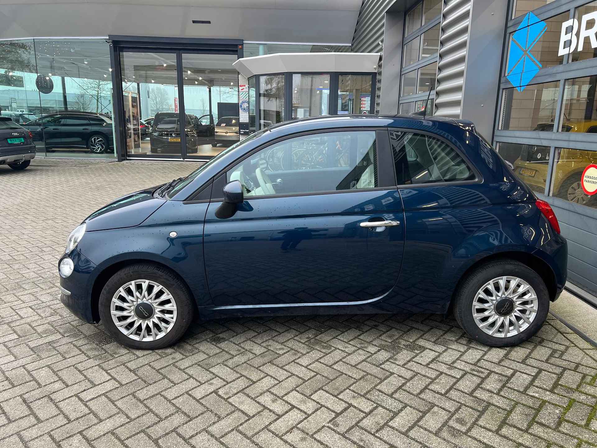 Fiat 500 1.0 70 pk Hybrid Lounge | Apple Carplay/Android | Airco | Cruise Control | - 7/28