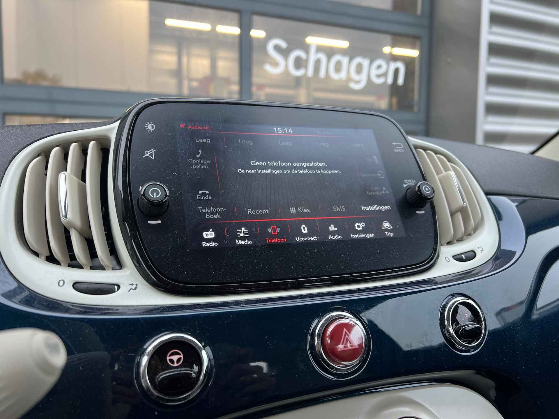 Fiat 500 1.0 70 pk Hybrid Lounge | Apple Carplay/Android | Airco | Cruise Control | - 24/28